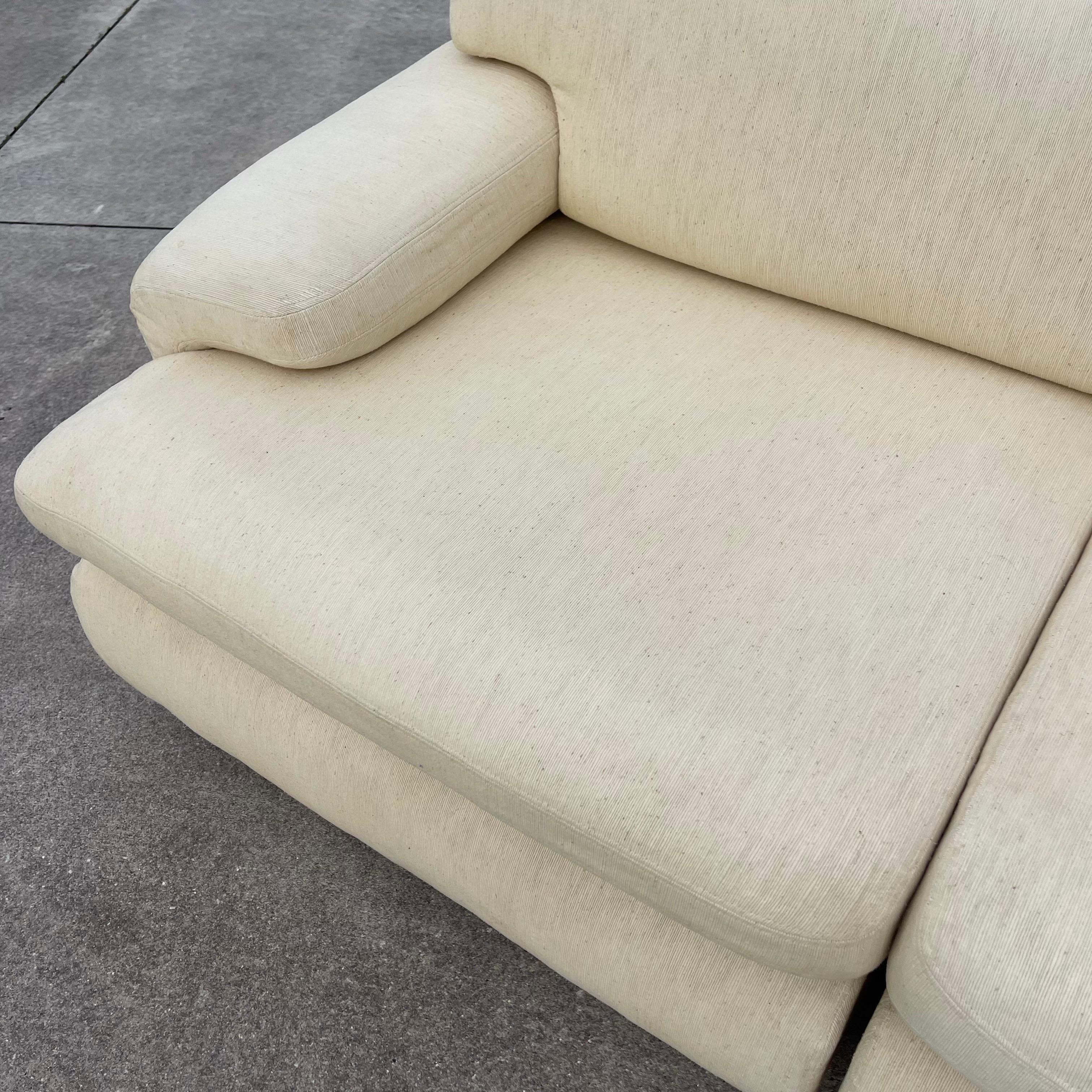 Vladimir Kagan for Preview Furniture Four (4) Piece Modular Sectional Sofa For Sale 1