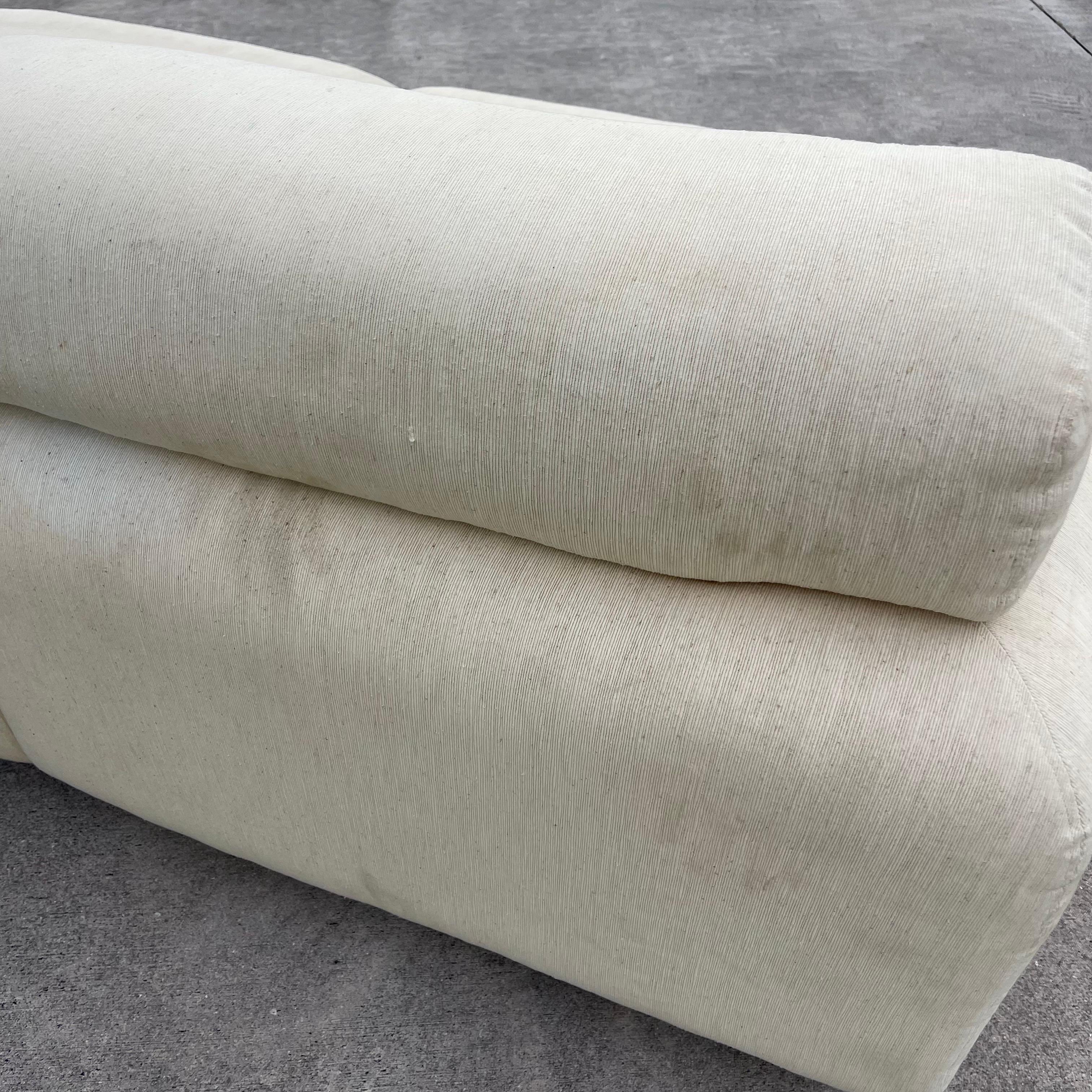 Vladimir Kagan for Preview Furniture Four (4) Piece Modular Sectional Sofa For Sale 3