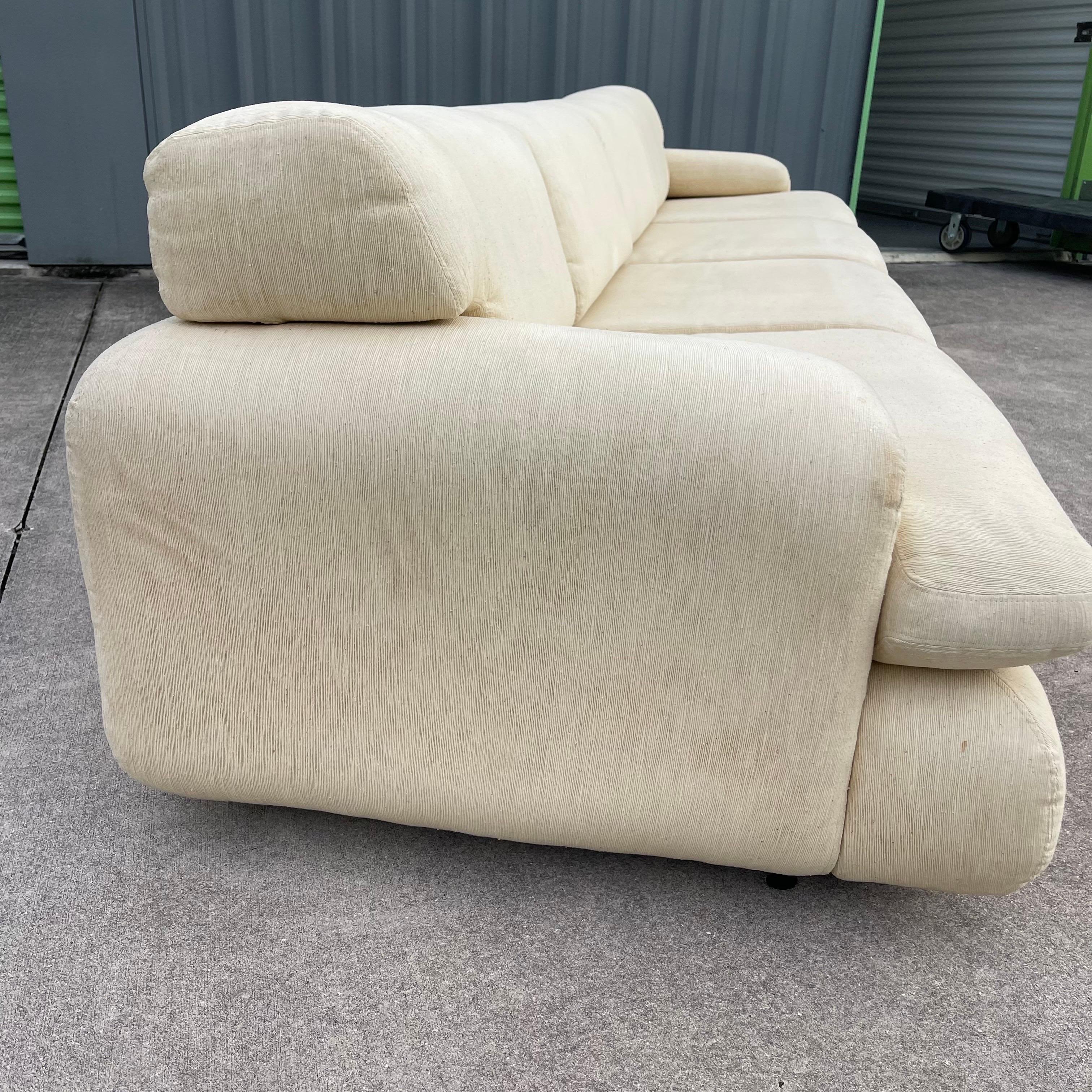 Vladimir Kagan for Preview Furniture Four (4) Piece Modular Sectional Sofa For Sale 4