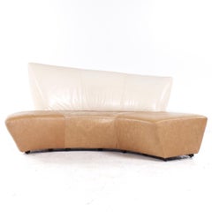 Vladimir Kagan for Preview Mid Century Bilbao Sofa