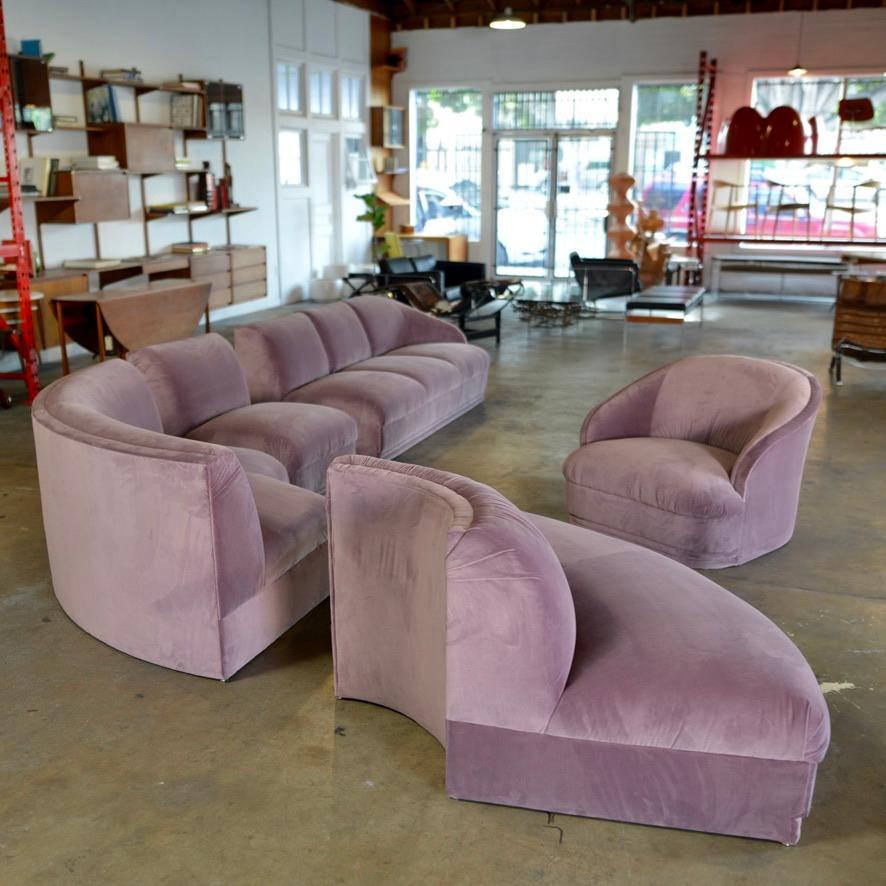 lavender sectional sofa