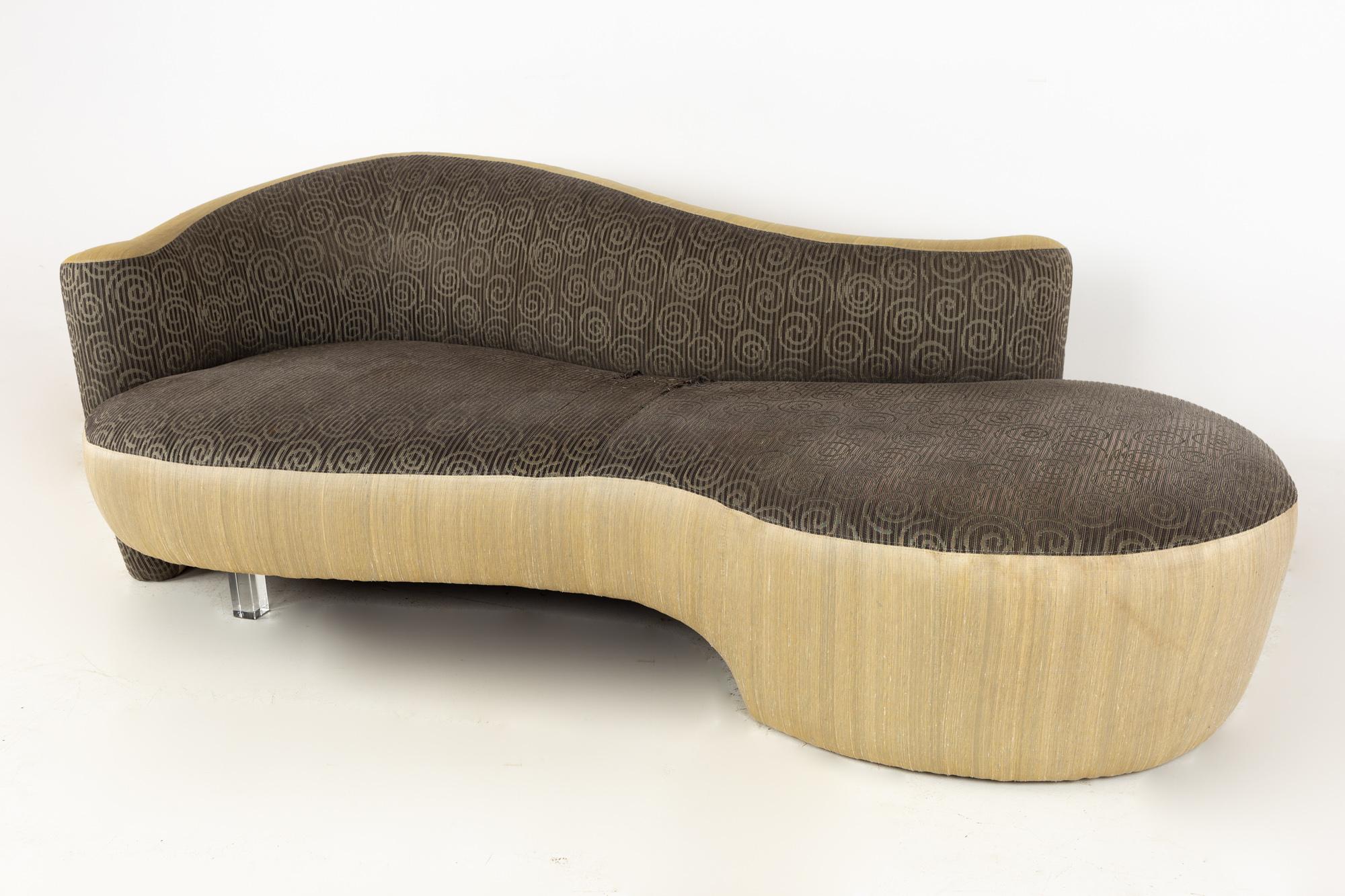 Mid-Century Modern Vladimir Kagan for Weiman Mid Century Chaise Sofa