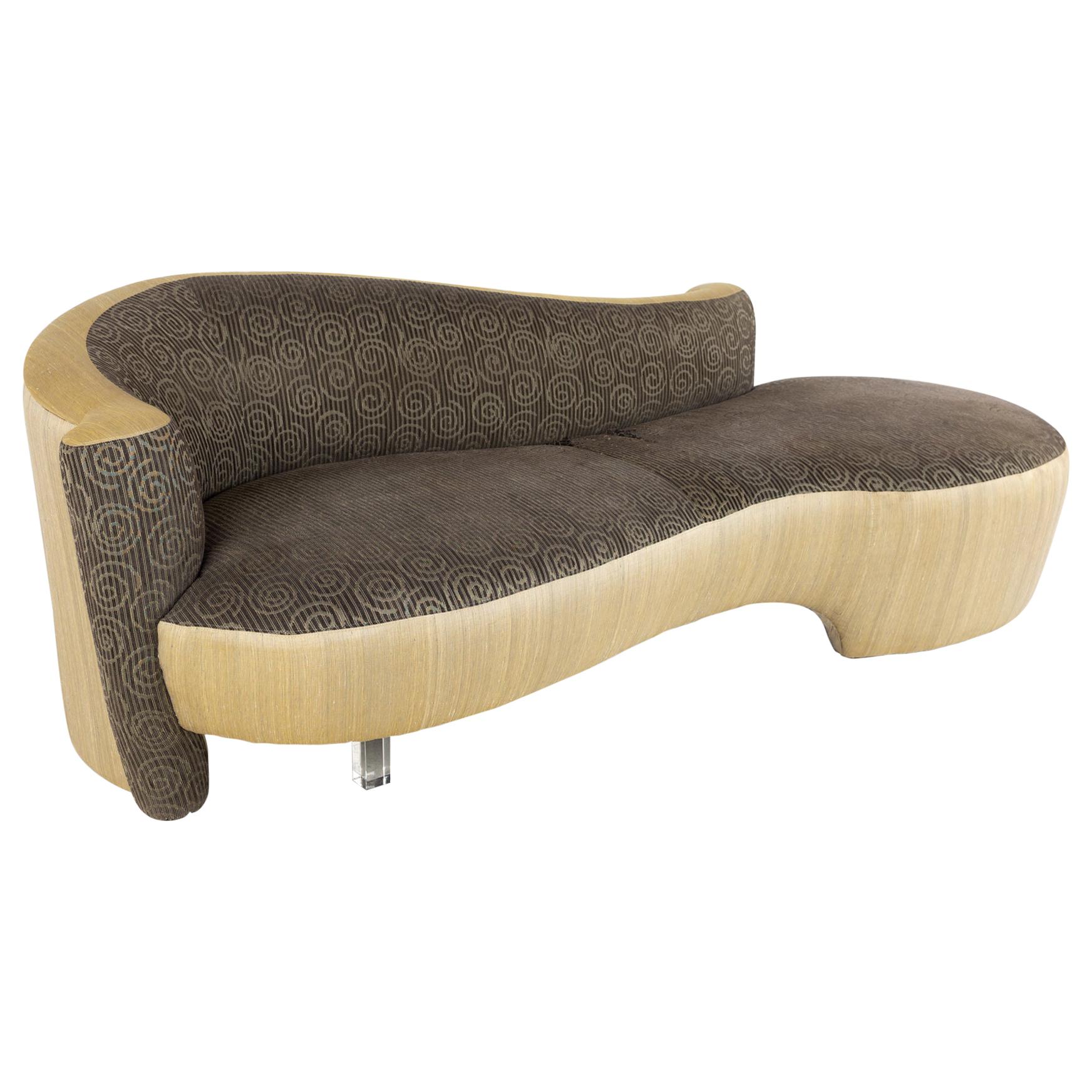 Vladimir Kagan for Weiman Mid Century Chaise Sofa