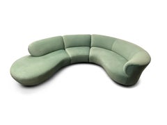Signed Weiman Sectional Cloud Sofa