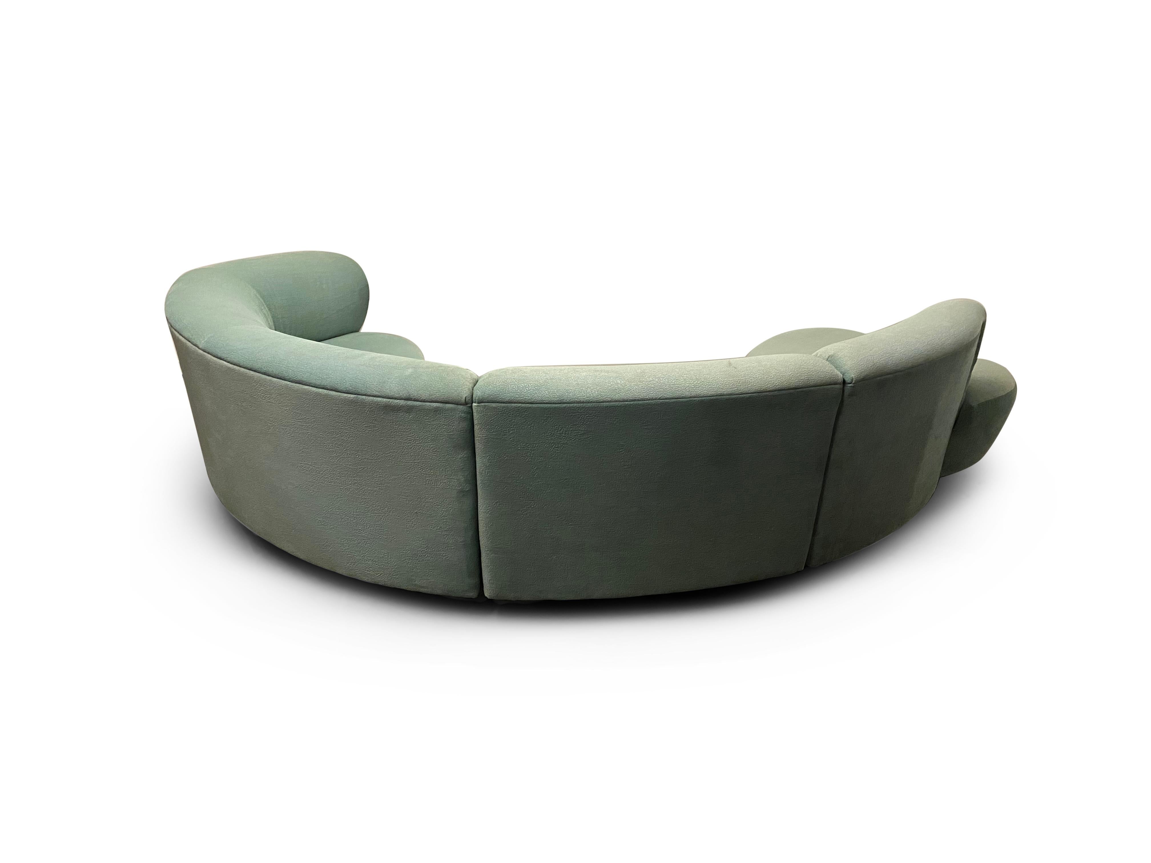 Signed Weiman Sectional Cloud Sofa 1