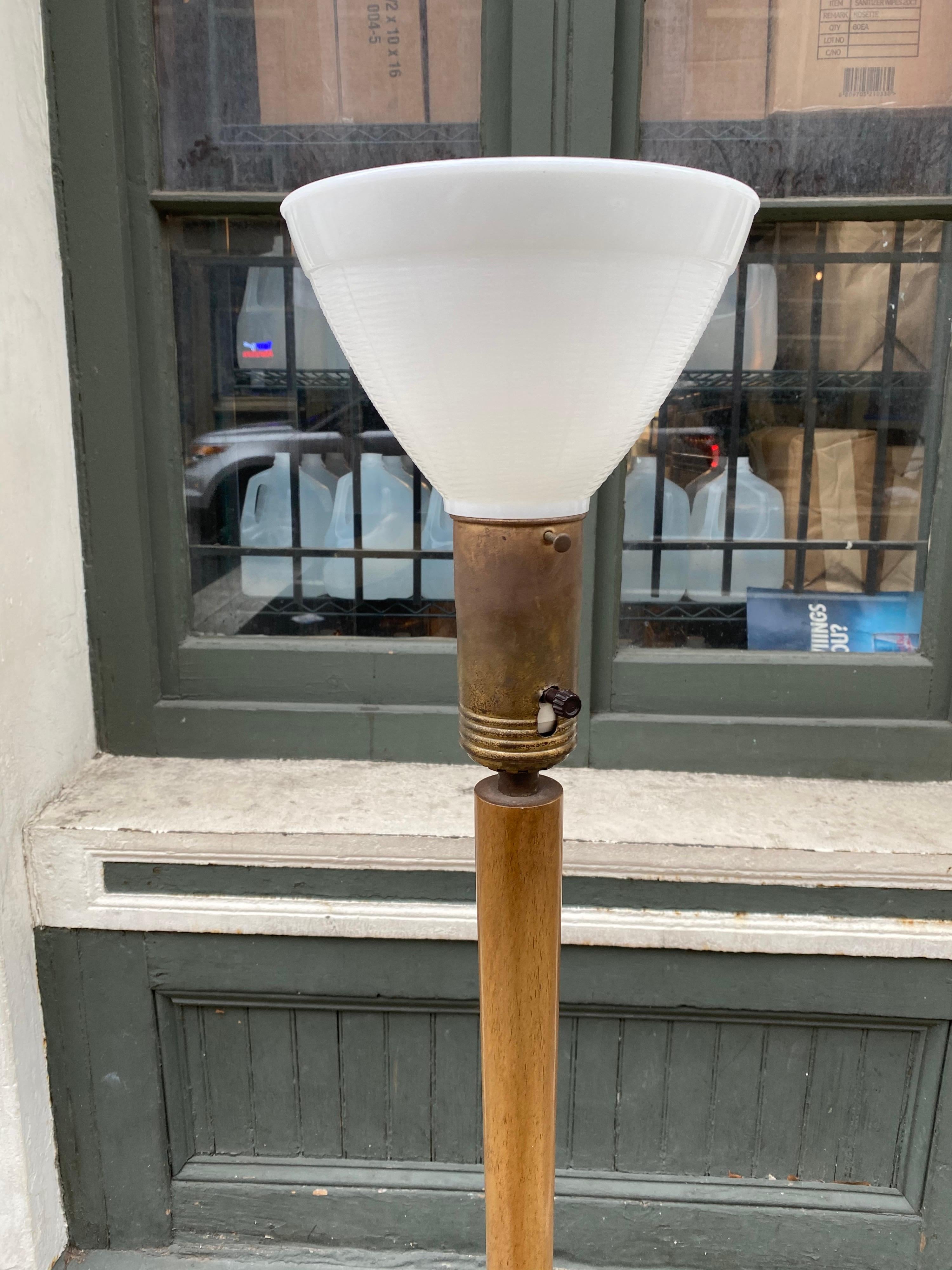 Vladimir Kagan Freeform Lamp Table for Kagan/ Dreyfuss NYC In Good Condition In Philadelphia, PA