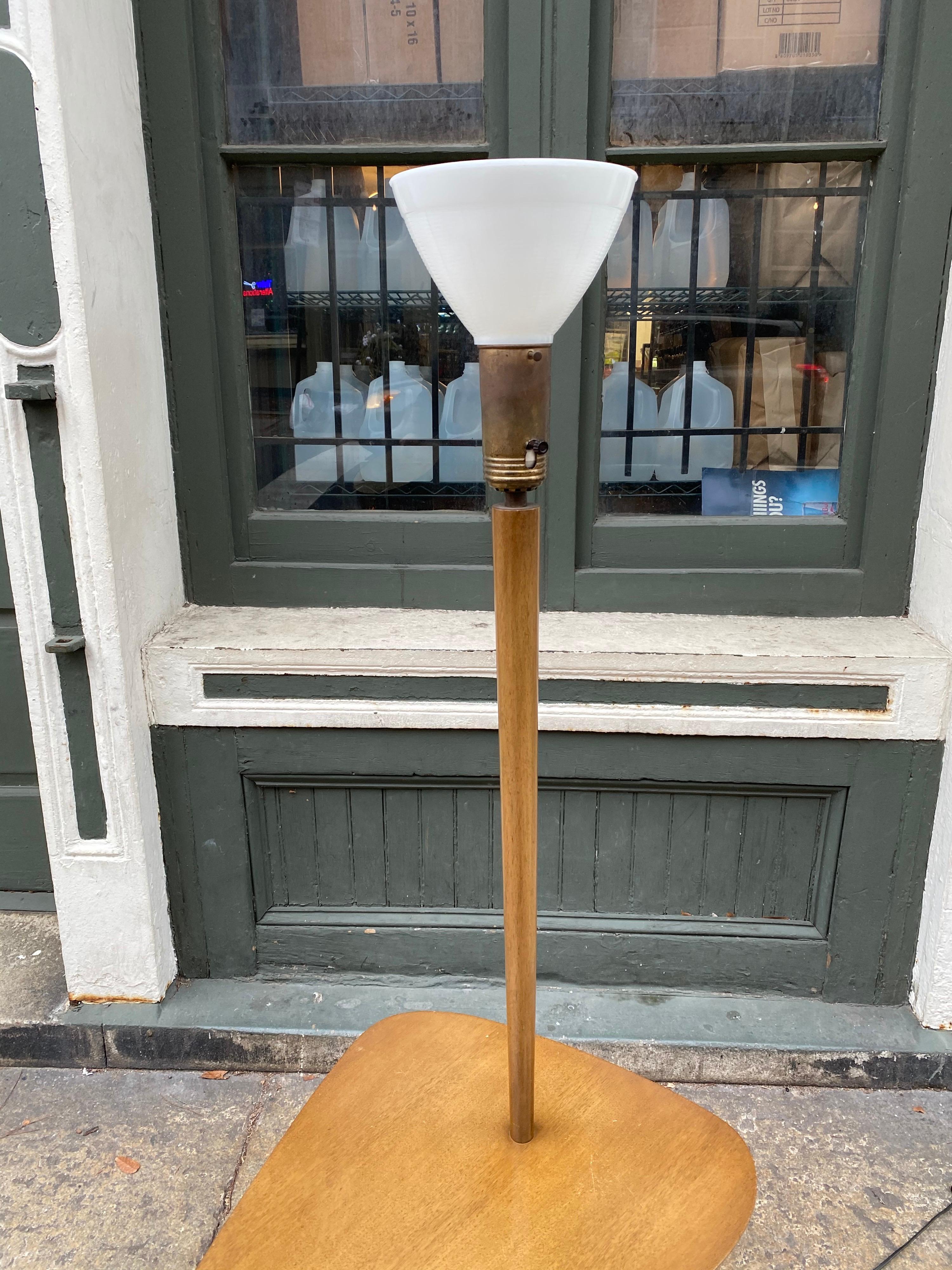 Mid-20th Century Vladimir Kagan Freeform Lamp Table for Kagan/ Dreyfuss NYC