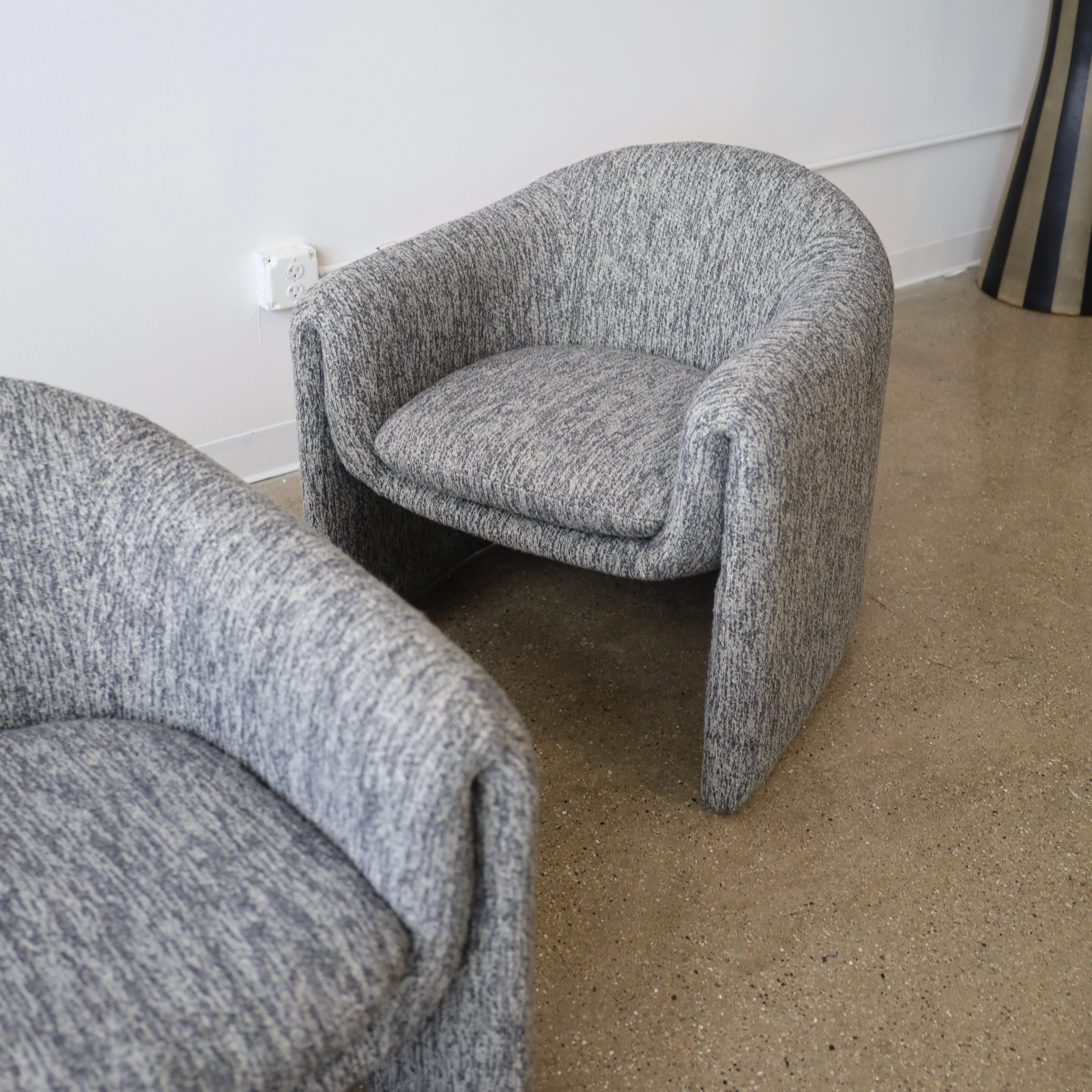 Post-Modern Vladimir Kagan “Freeform” Chairs, a pair