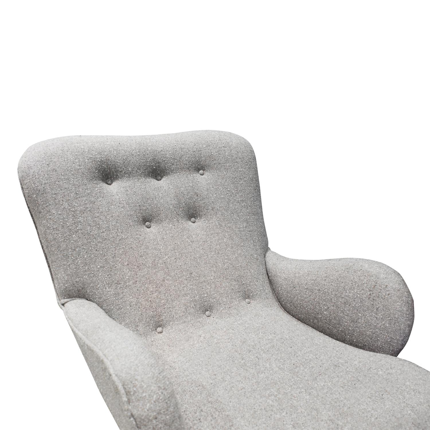 1950s chaise lounge