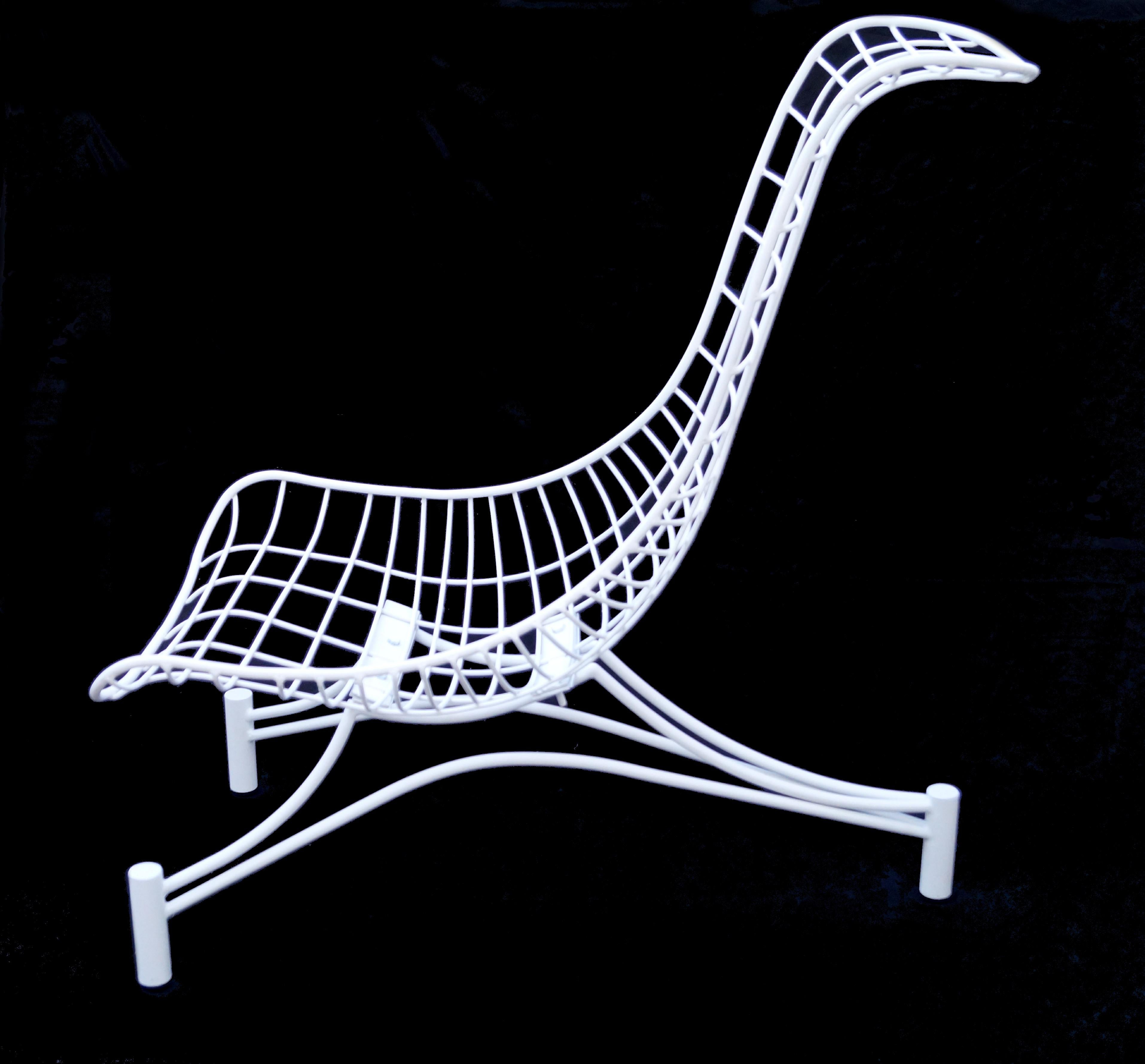 American Vladimir Kagan Capricorn Series Indoor Outdoor Lounge Chair For Sale