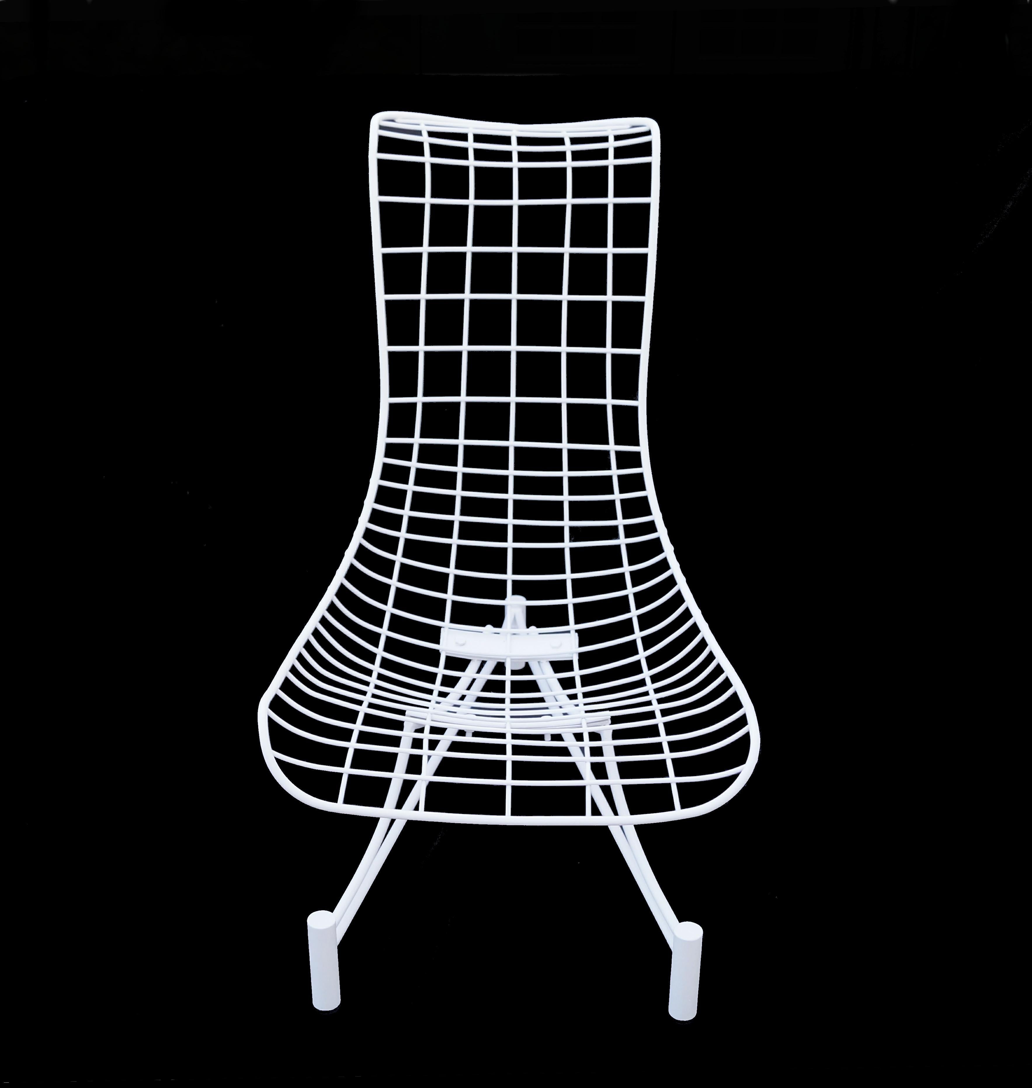 Vladimir Kagan Capricorn Series Indoor Outdoor Lounge Chair In Good Condition For Sale In Wayne, NJ