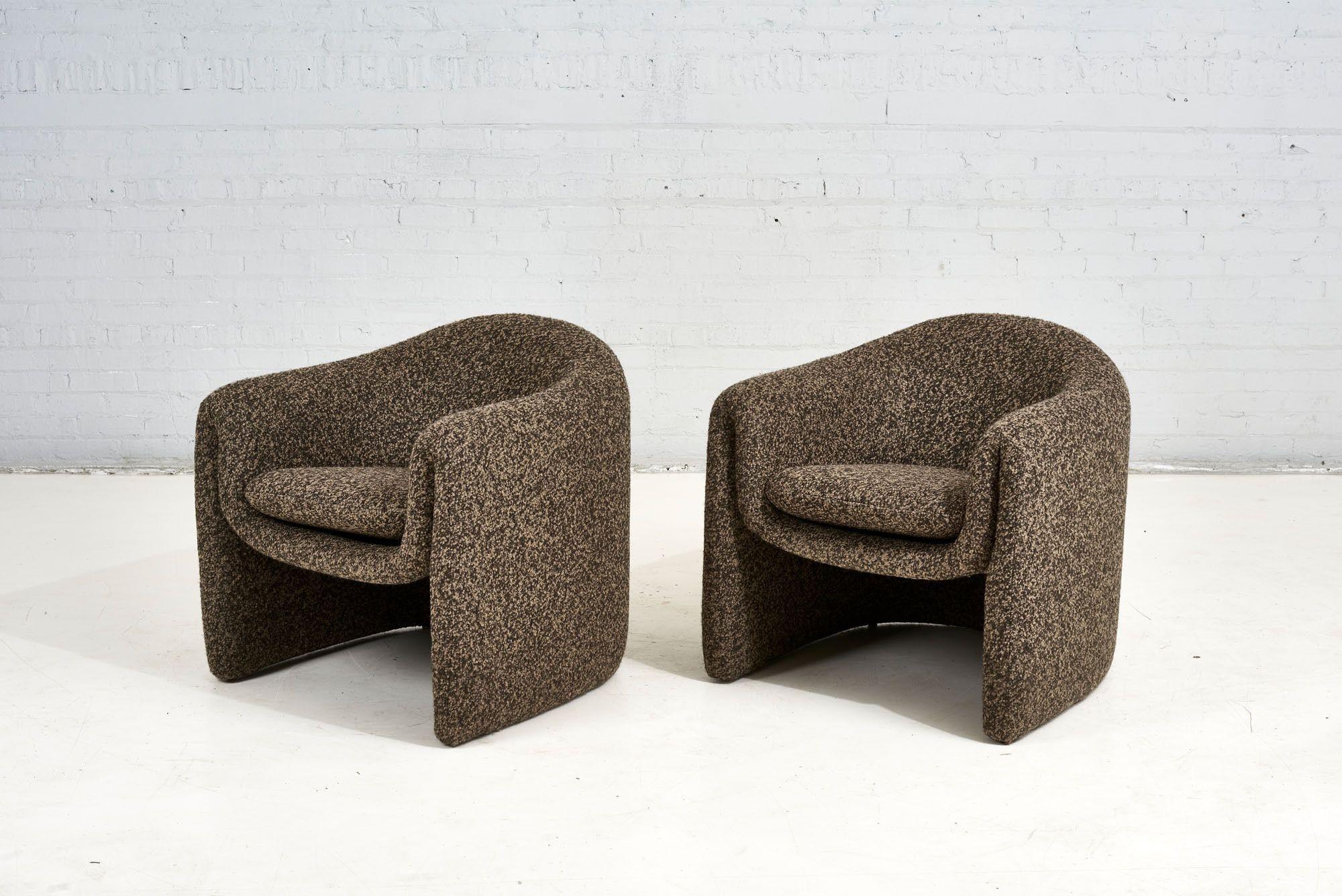 Post-Modern Vladimir Kagan Lounge Chair by Preview, 1990