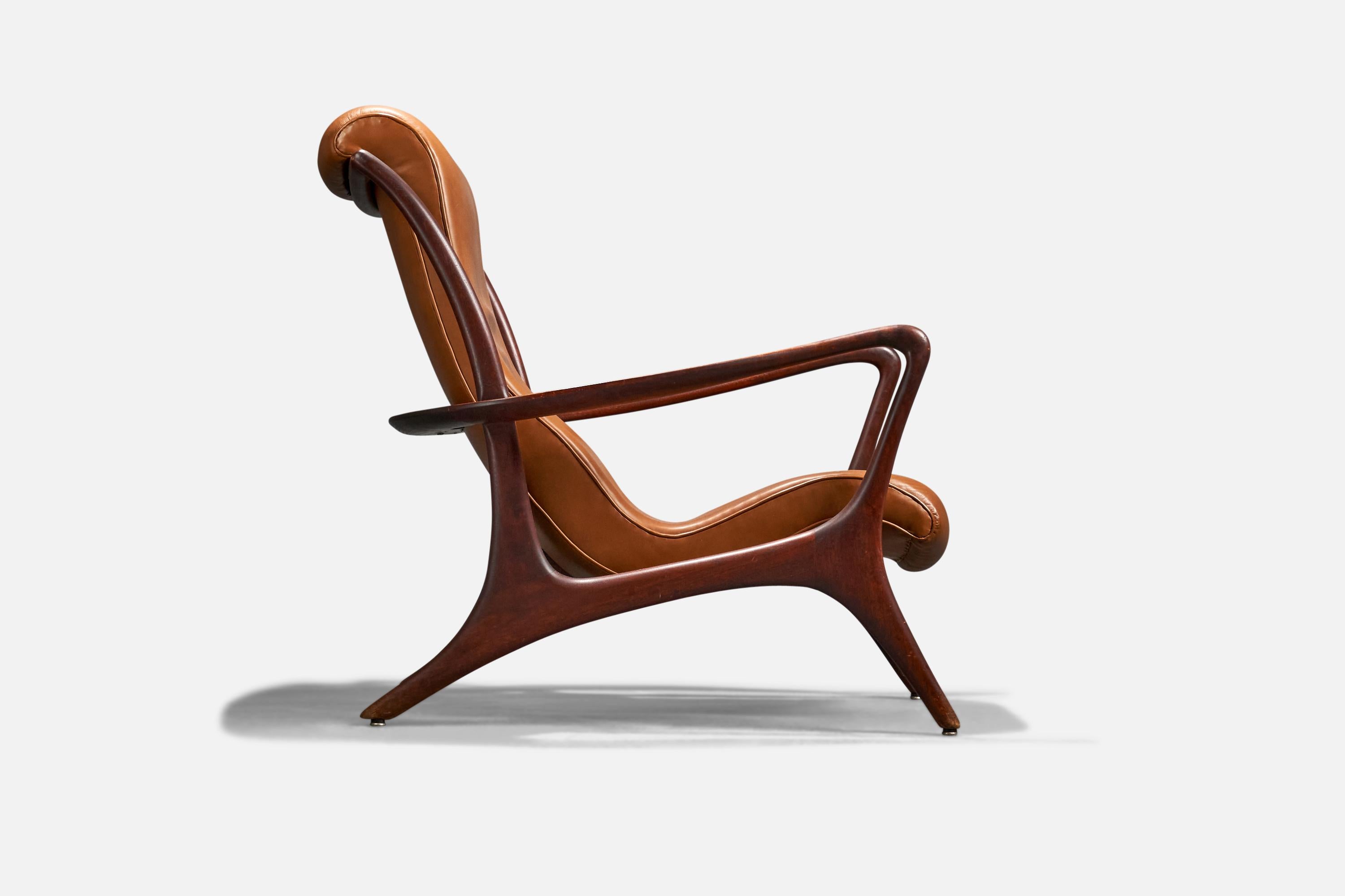1950's contour lounge chair