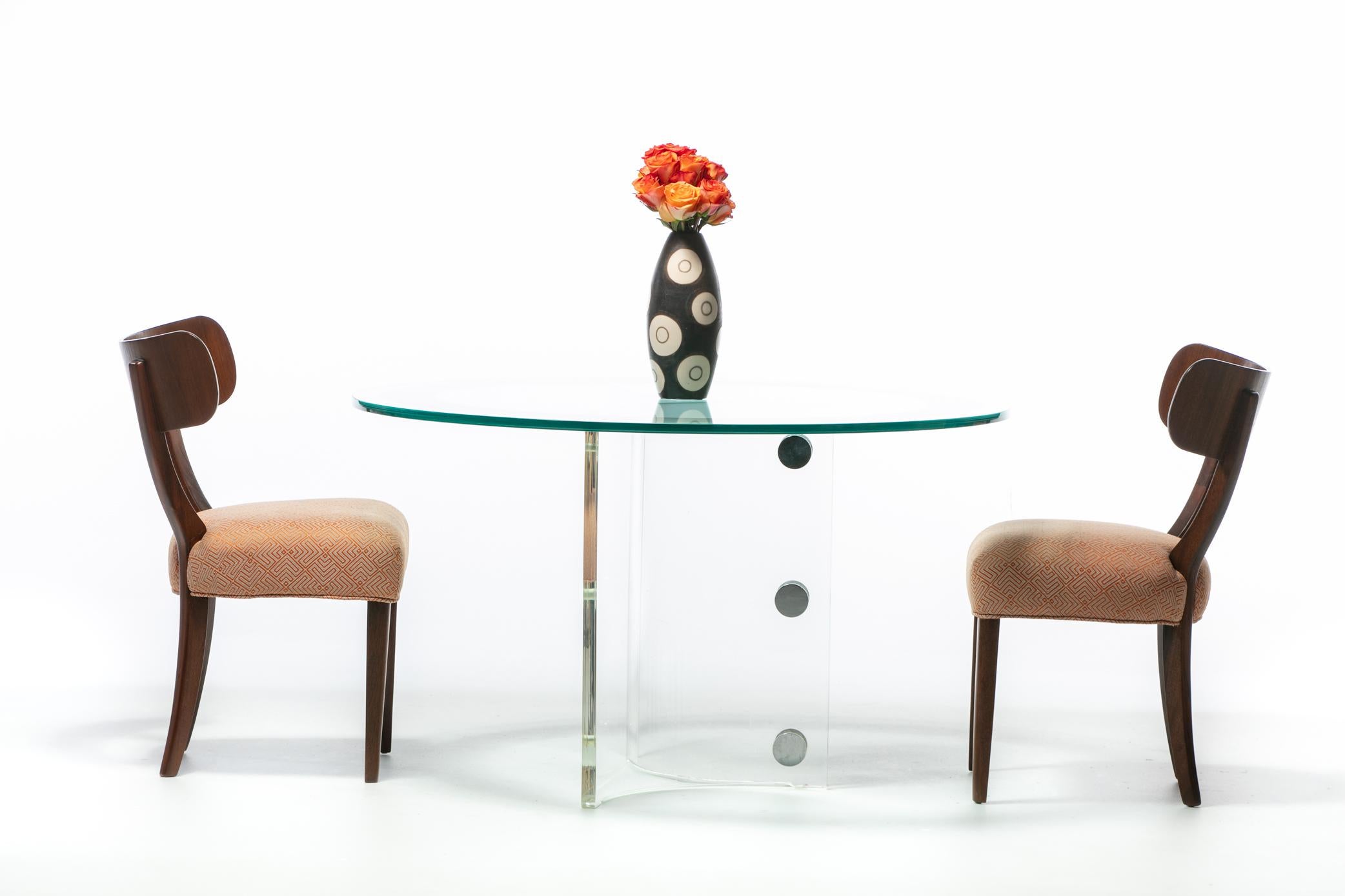 Vladimir Kagan Lucite & Glass Dining or Center Table, c. 1970s For Sale 10
