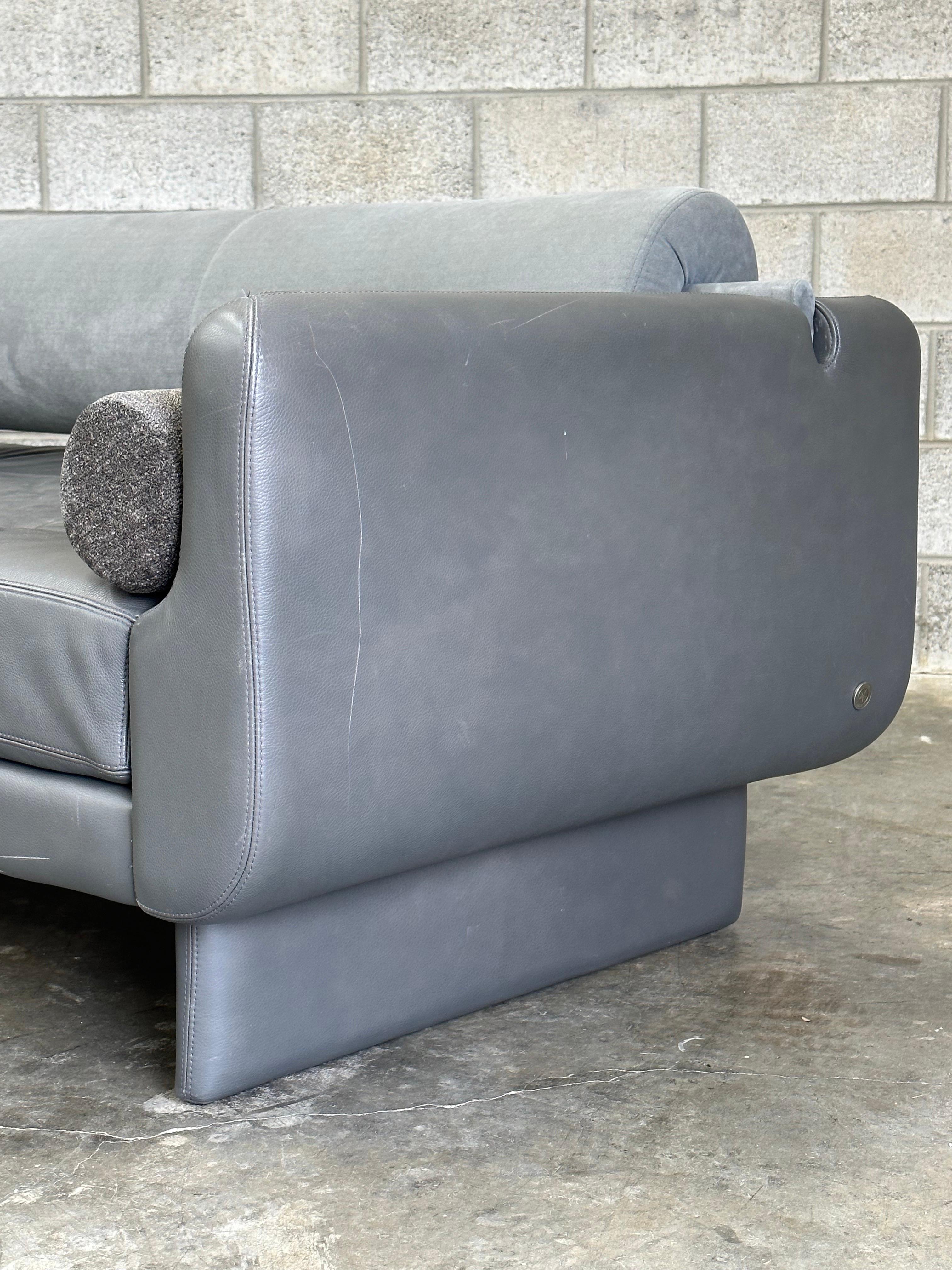 Vladimir Kagan Matinee Sofa/ Daybed für American Leather, Postmodern im Angebot 8