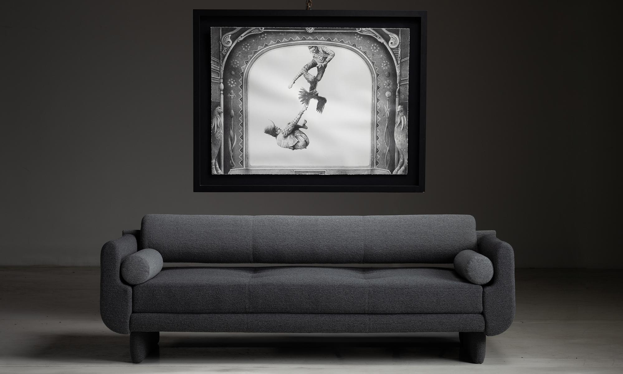 Vladimir Kagan Matinee Sofa / Daybed in Boucle, America 2002 3