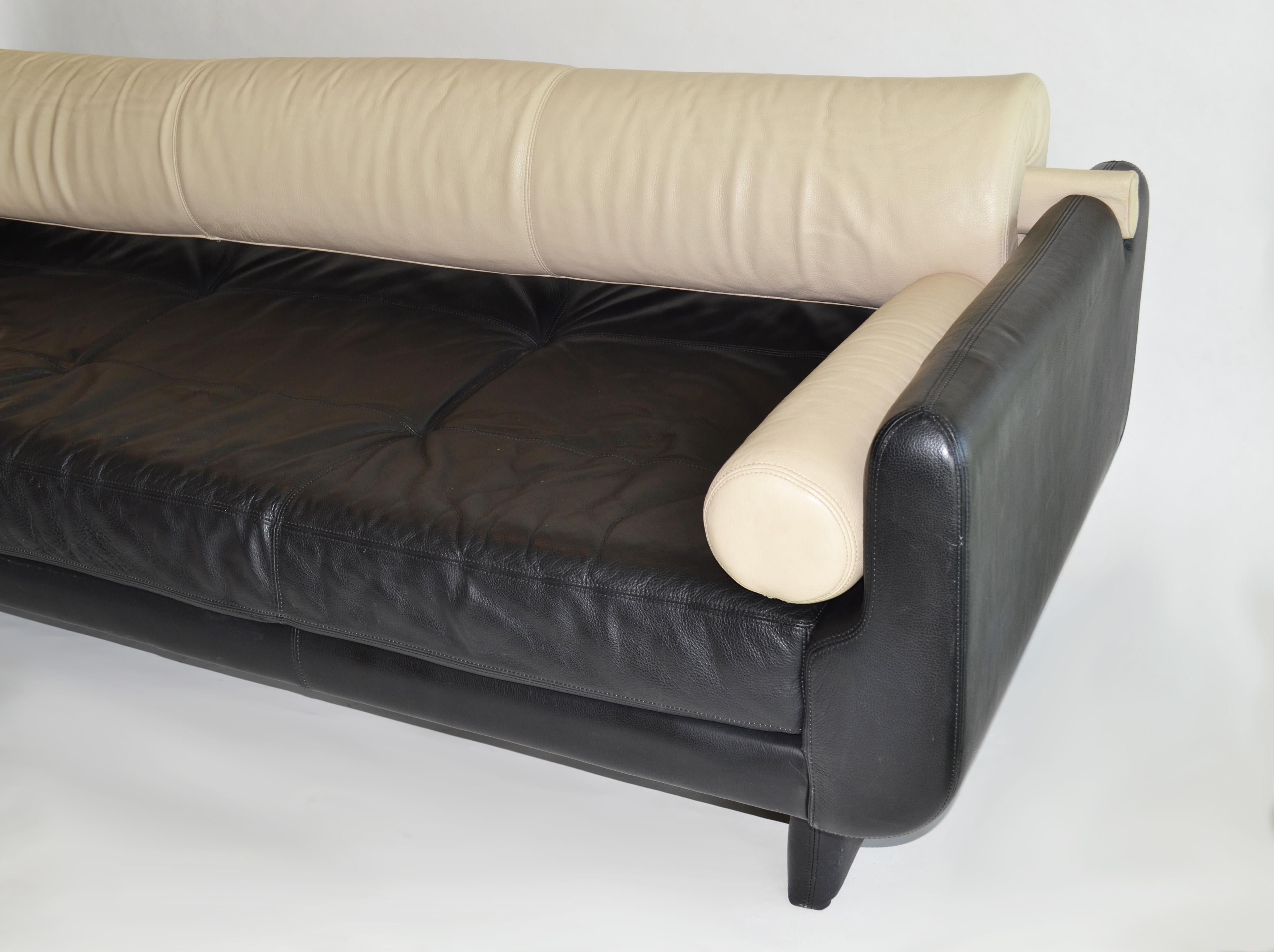 Vladimir Kagan Matinee Sofa für American Leather, USA, 2000er Jahre (amerikanisch) im Angebot