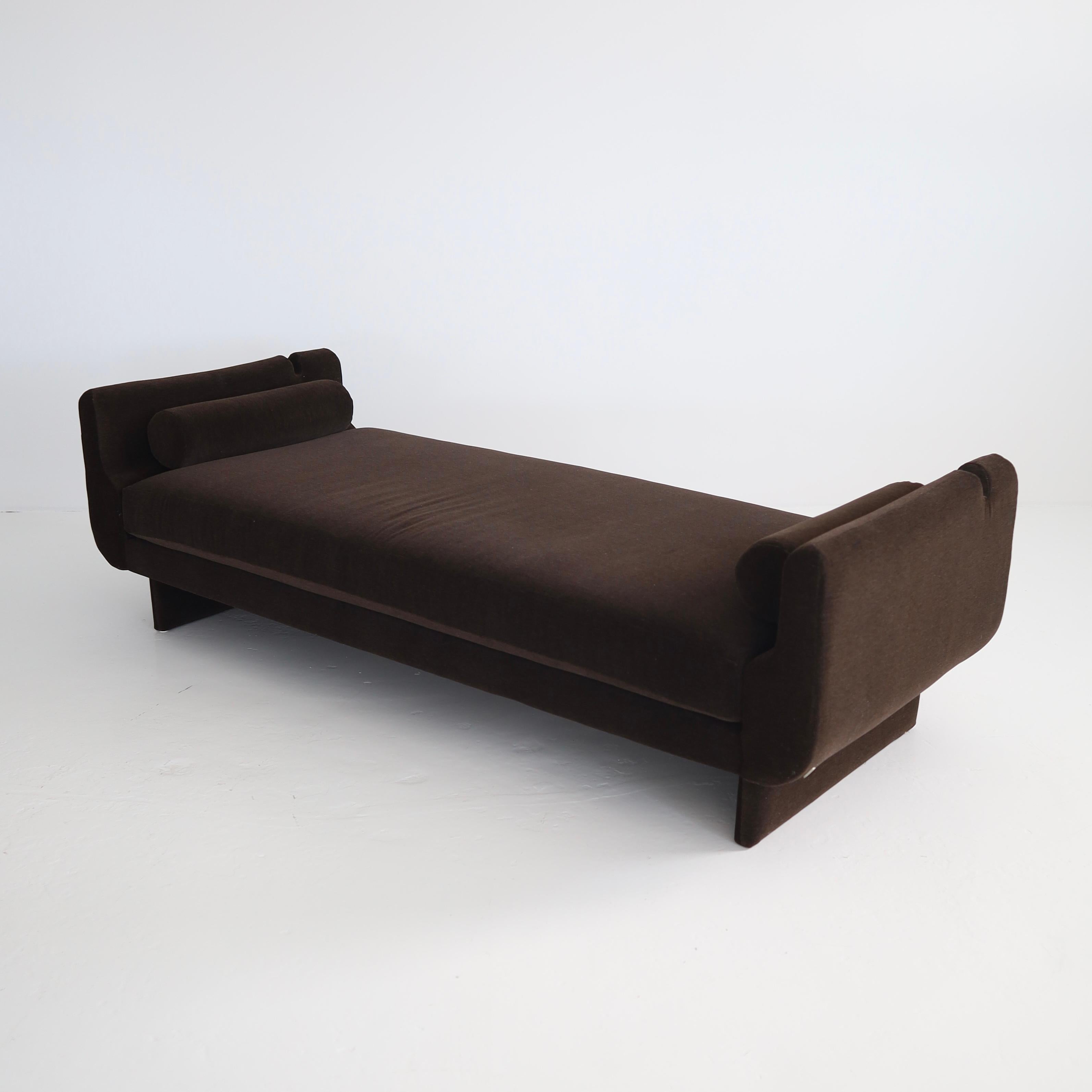 Post-Modern Vladimir Kagan “Matinee” Sofa in 100% Alpaca For Sale