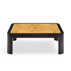 Vladimir Kagan Mid Century Burlwood Coffee Table