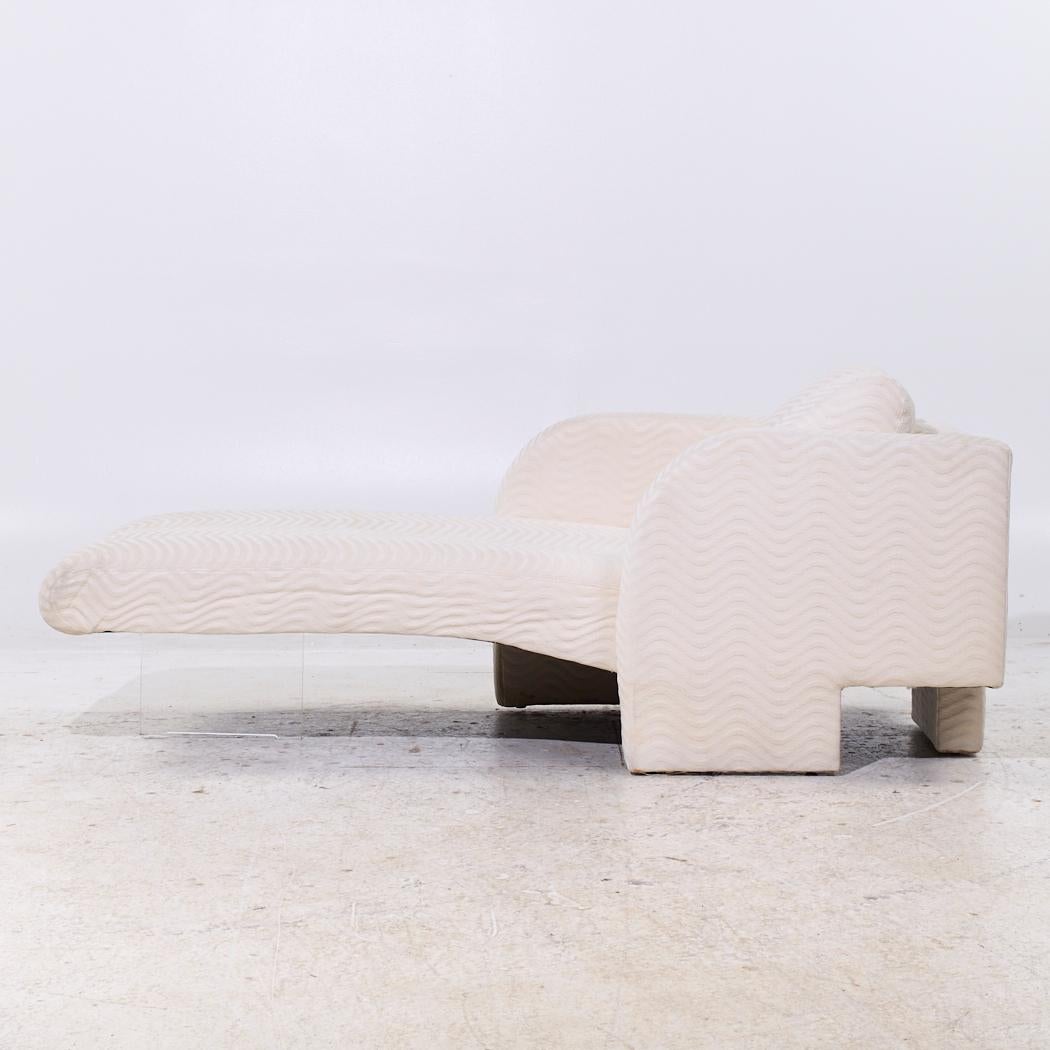 Silla Chaise Longue Vladimir Kagan Modelo 7530 Deco Estadounidense en venta