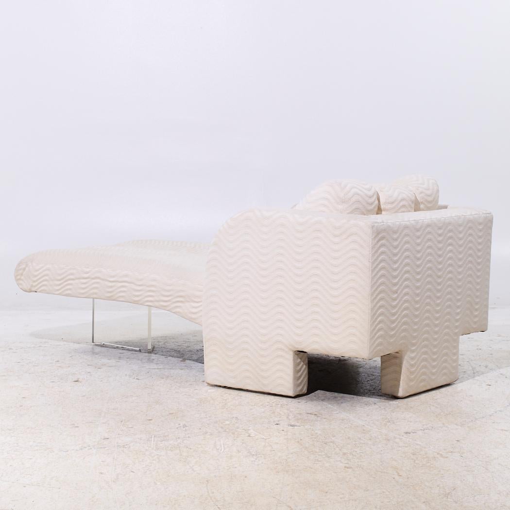 Silla Chaise Longue Vladimir Kagan Modelo 7530 Deco en Bueno estado para la venta en Countryside, IL