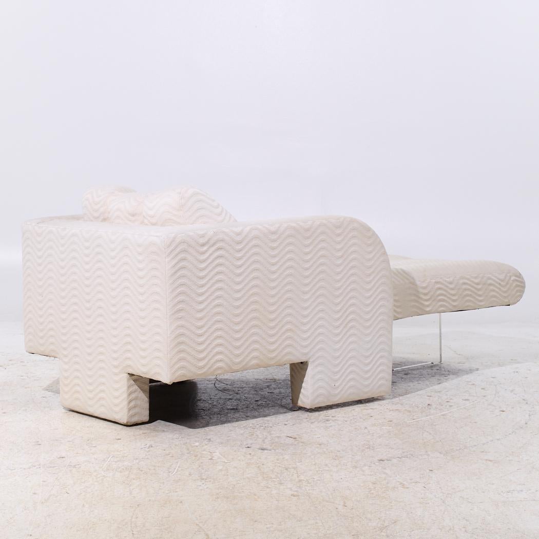 Silla Chaise Longue Vladimir Kagan Modelo 7530 Deco Tapicería en venta
