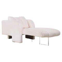 Vladimir Kagan Model 7530 Deco Chaise Lounge Chair