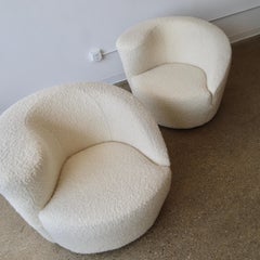 Vladimir Kagan “Nautilus” Chairs, a pair