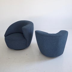 Vladimir Kagan “Nautilus” Chairs, a pair