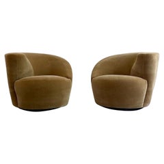Vladimir Kagan Nautilus Chairs by Directional