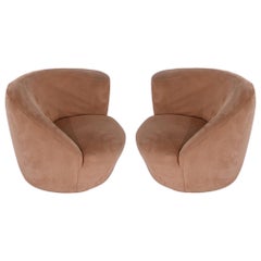 Vladimir Kagan Nautilus Swivel Chairs