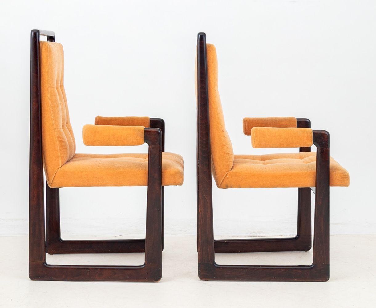 Chaises de salle à manger Nobadeer de Vladimir Kagan, 6 en vente 3