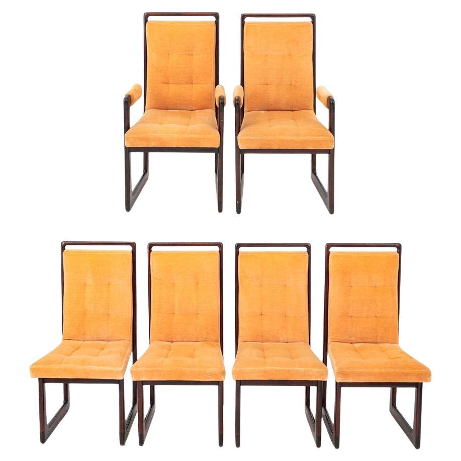 Chaises de salle à manger Nobadeer de Vladimir Kagan, 6 en vente