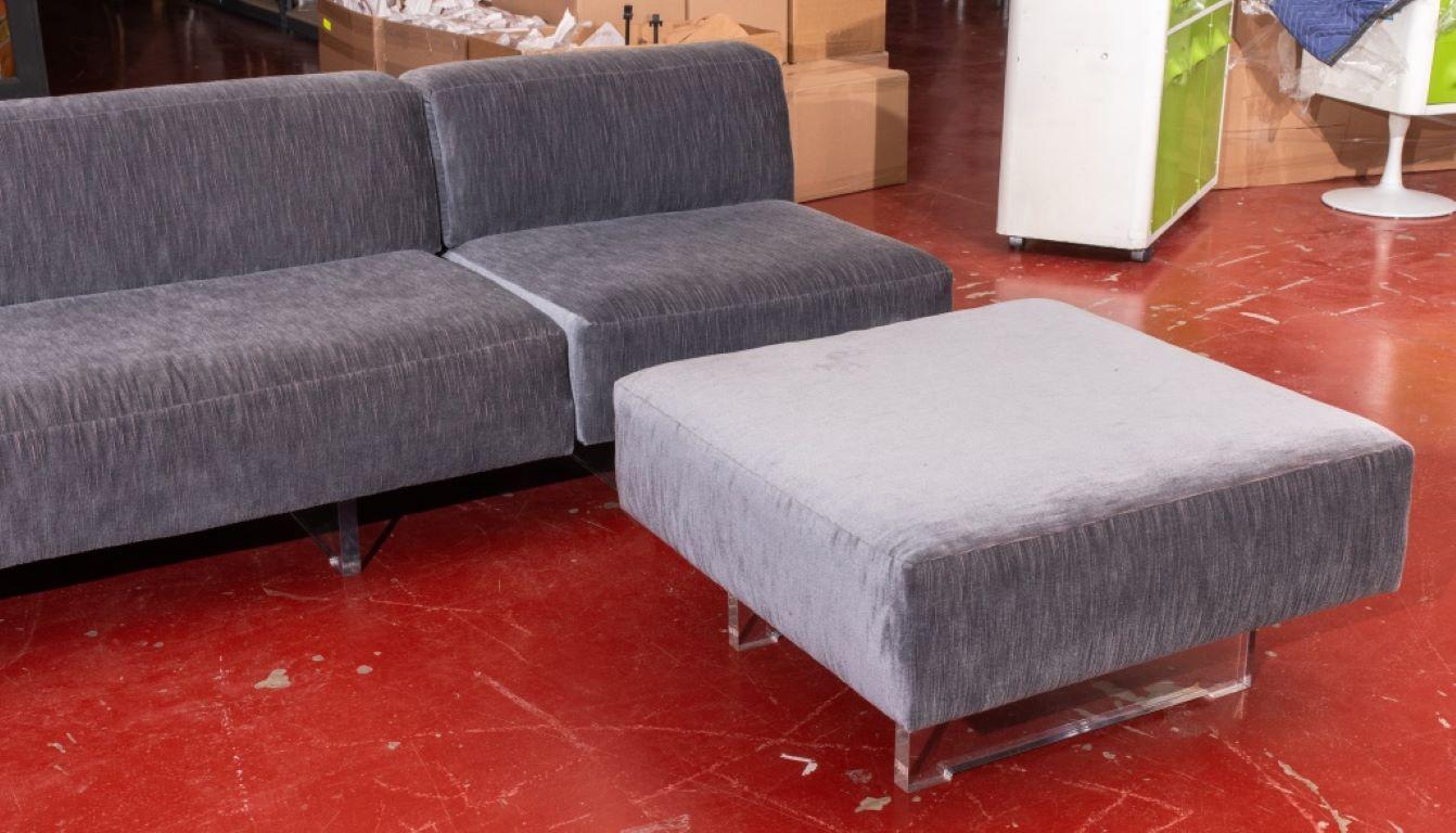 20th Century Vladimir Kagan Omnibus Four Piece Sectional Sofa For Sale