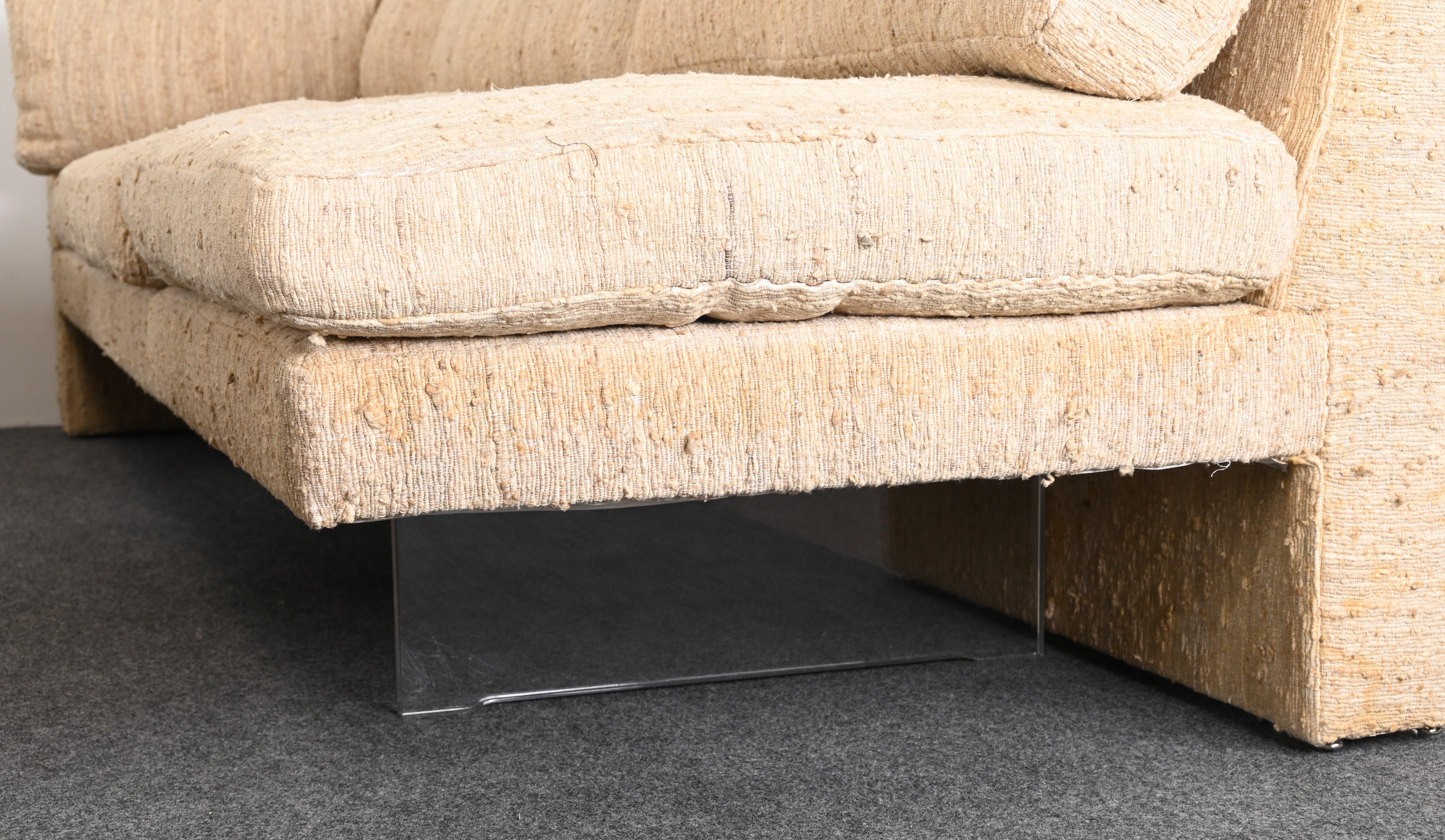 Vladimir Kagan Omnibus I Sectional Sofa with Two Ottomans, 1970s 7