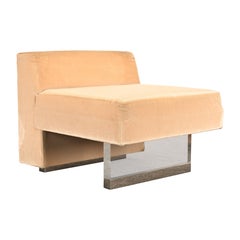 Vladimir Kagan Omnibus Lounge Chair from Gucci Store, 1997