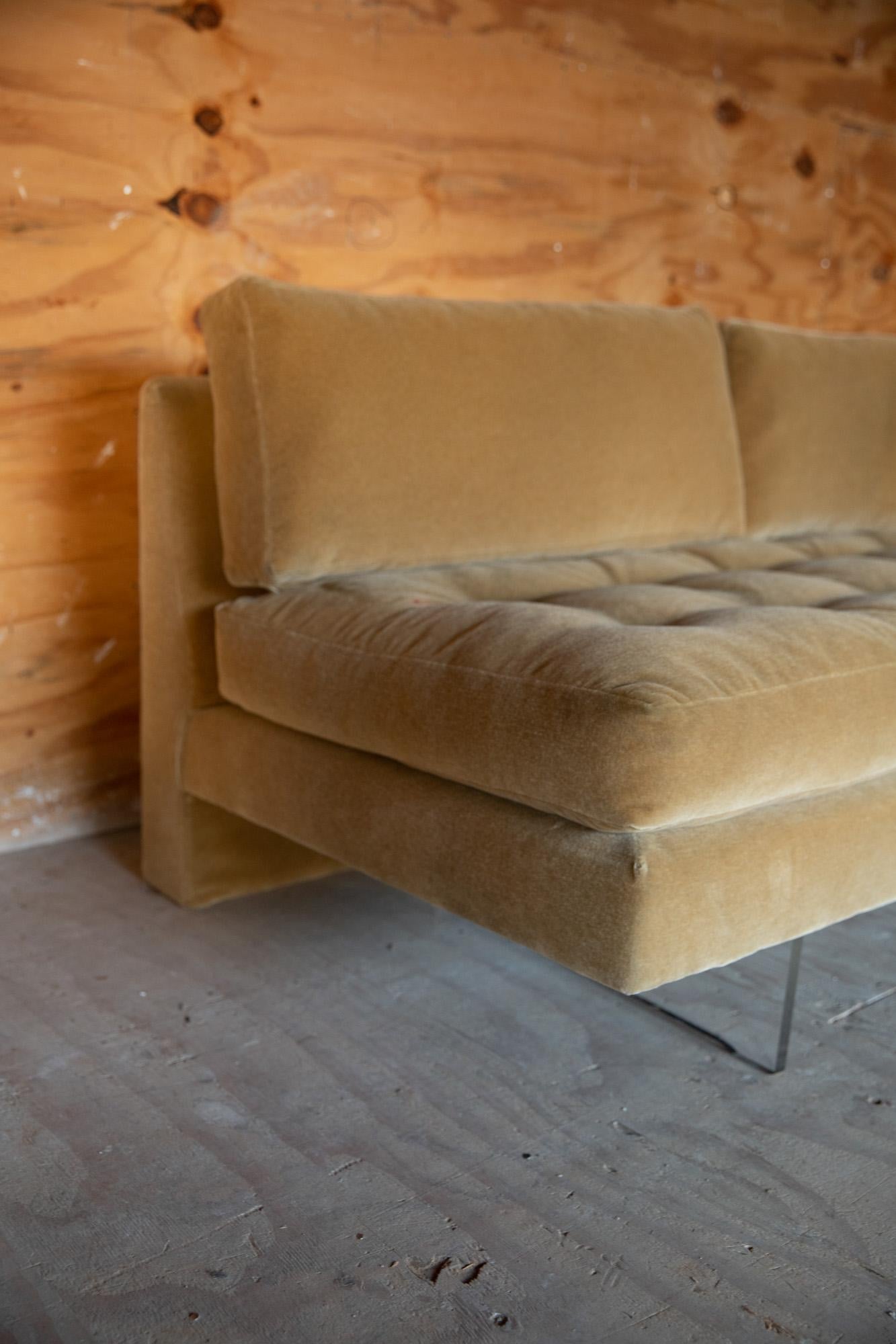 Vladimir Kagan Omnibus Modular Sofa in Mohair 3