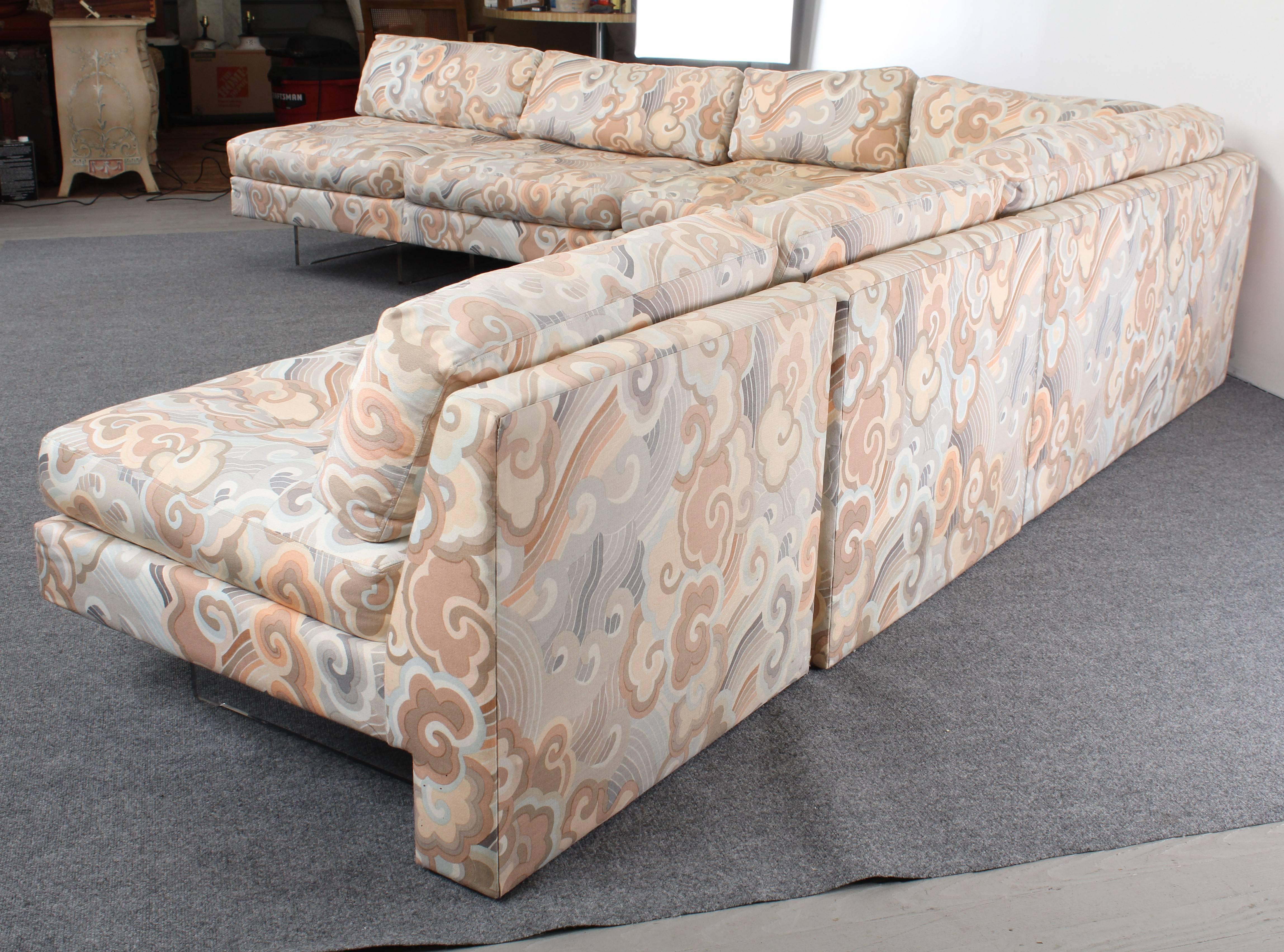 Mid-Century Modern Vladimir Kagan Omnibus Sectional Sofa, 1980