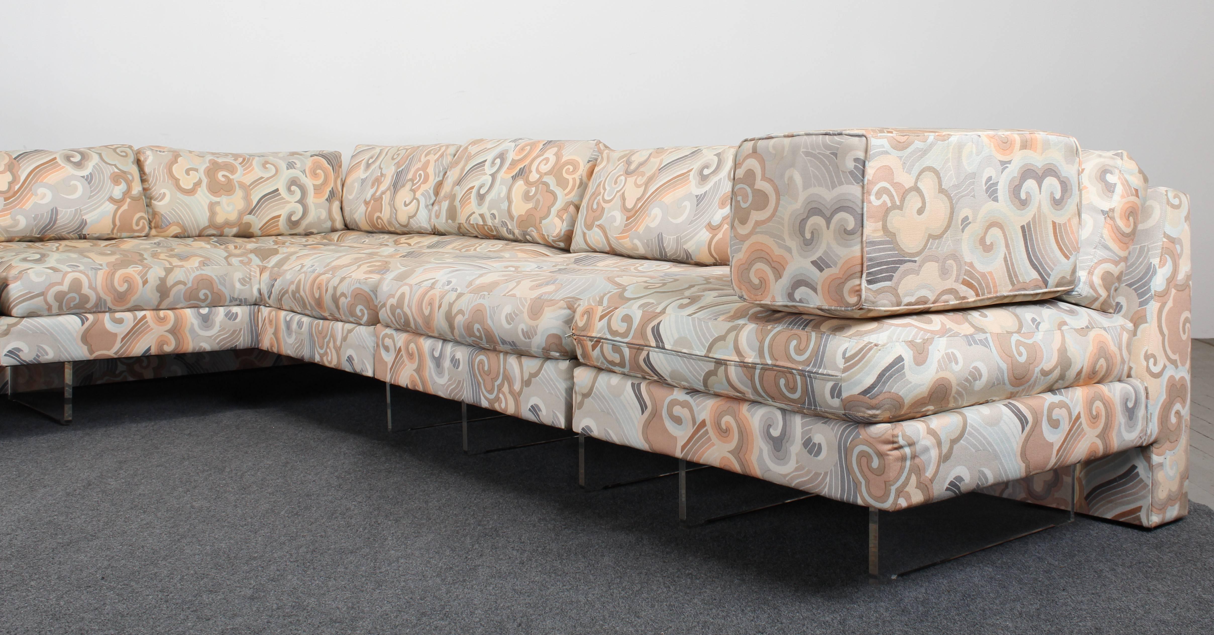 Upholstery Vladimir Kagan Omnibus Sectional Sofa, 1980