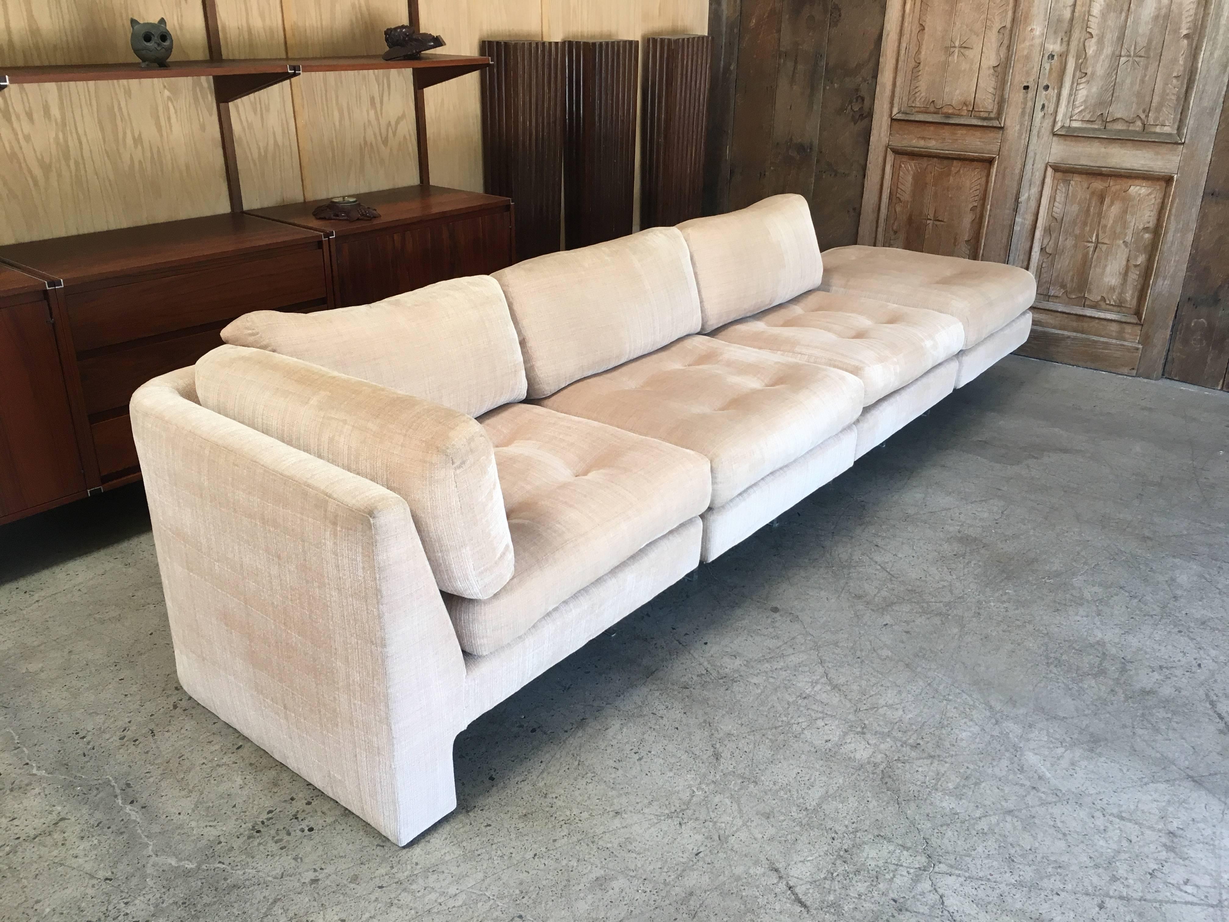 American Omnibus Style Sectional Sofa