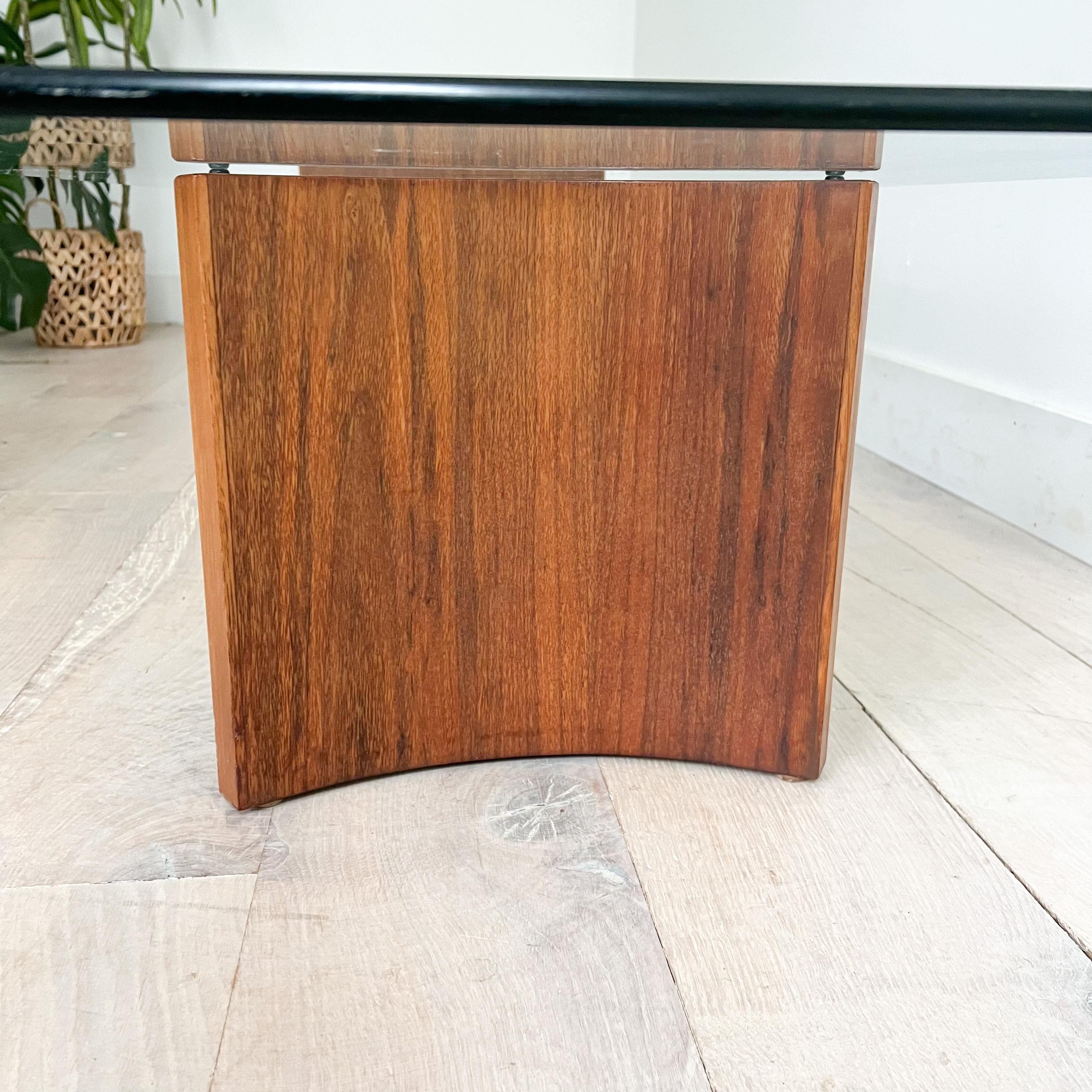 Vladimir Kagan Propeller Glass Top Coffee Table For Sale 6
