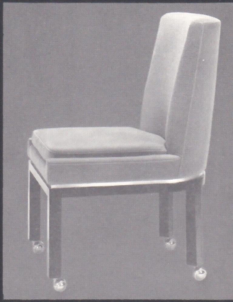 Vladimir Kagan Rare 7311 Key Side Dining Chair For Sale 3