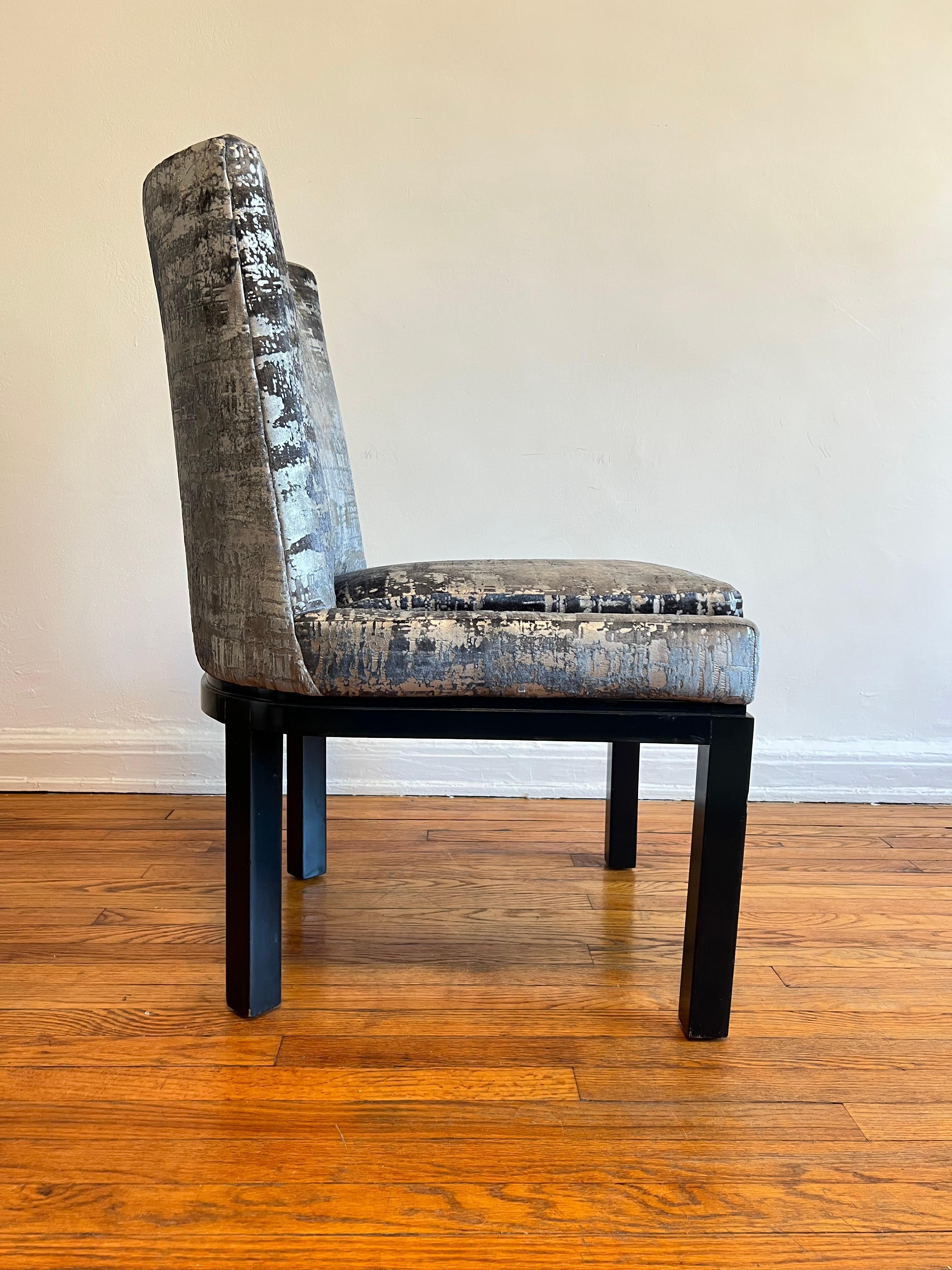 American Vladimir Kagan Rare 7311 Key Side Dining Chair For Sale