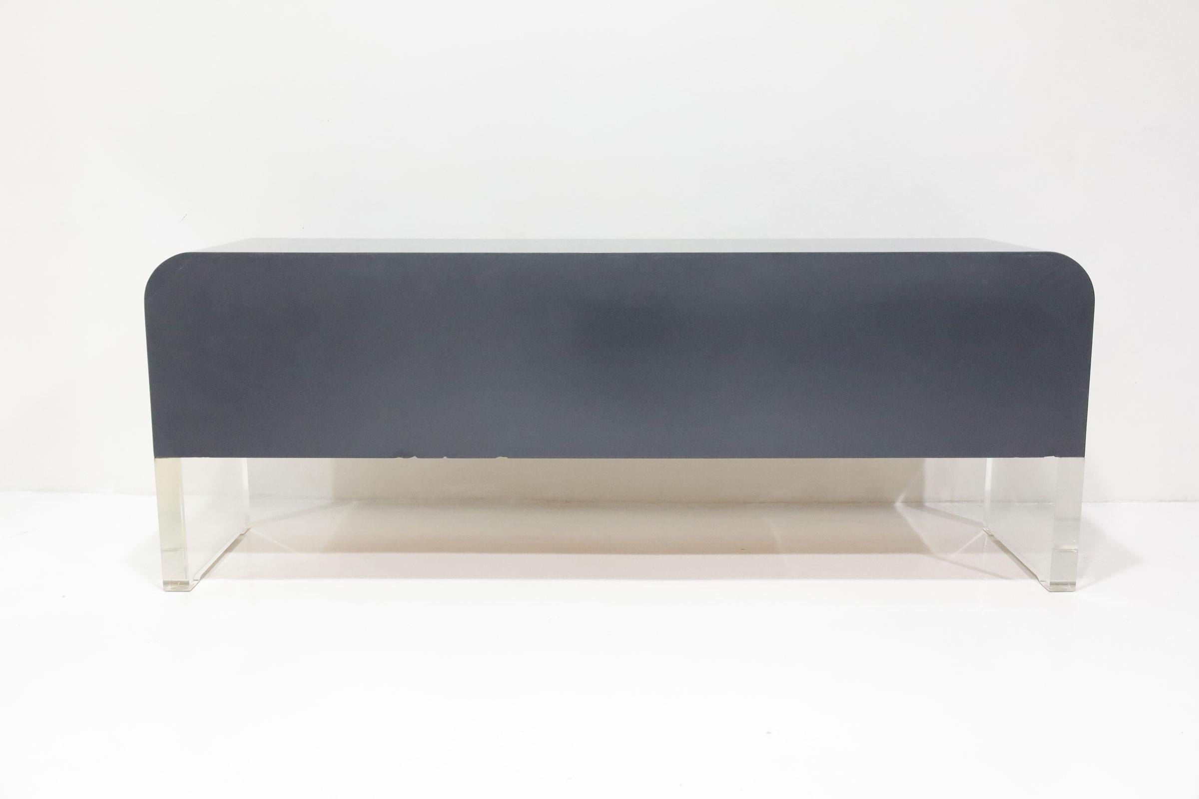 Acciaio Credenza a nastro Vladimir Kagan in vendita