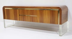 Vladimir Kagan Ribbon Sideboard/Credenza in Tawi Wood