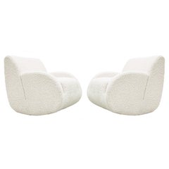 Vladimir Kagan "Rock Star" Lounge Chairs, Pair