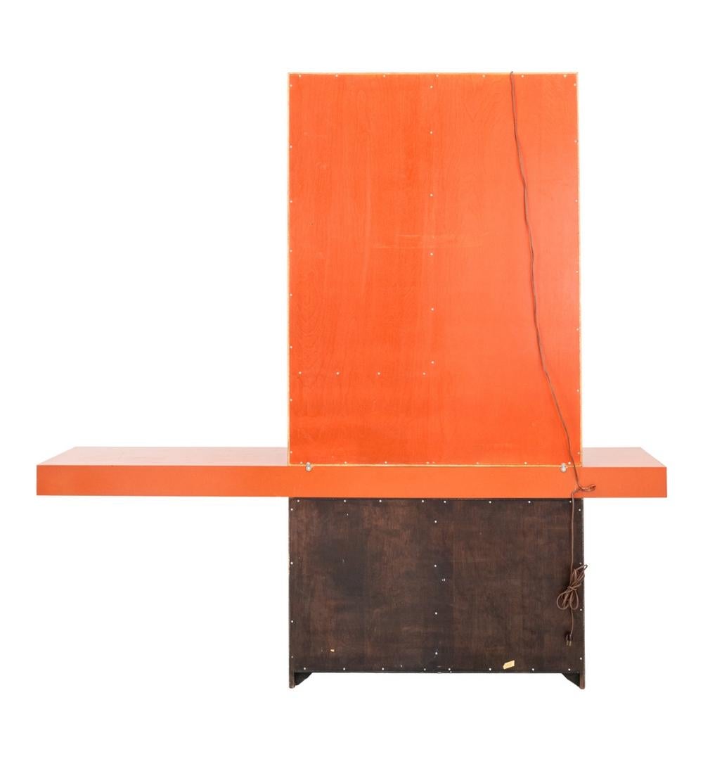 Vladimir Kagan Rosewood Bar Cabinet, 1970 For Sale 2