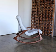 Vladimir Kagan Sculpted Rocking Chair, circa 1955