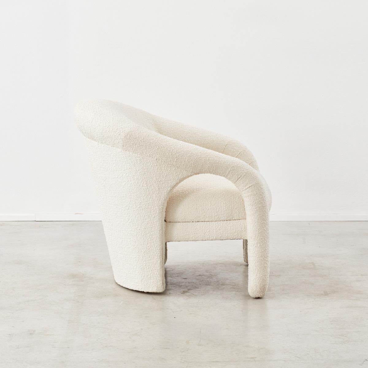 American Vladimir Kagan sculptural lounge armchair for Weiman, USA, 1970s.