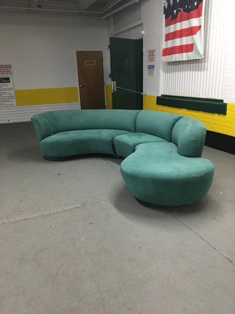 Vladimir Kagan Sectional 'Cloud' Sofa for Weiman For Sale at 1stdibs